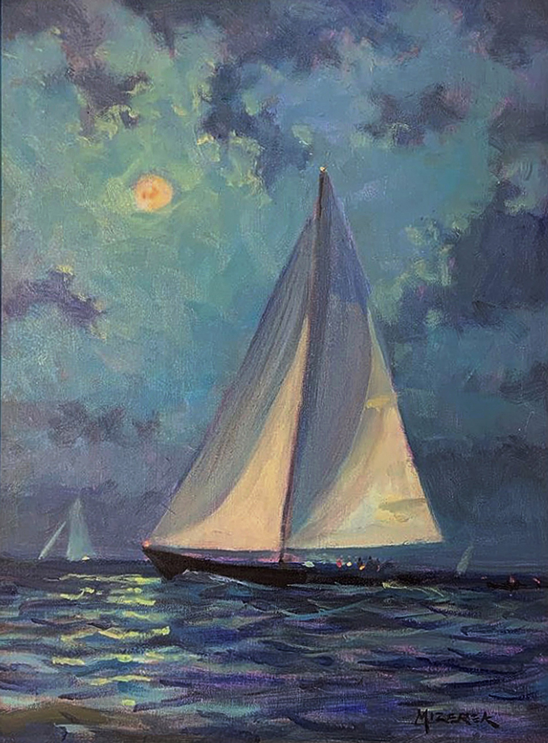 Moonlight Return by Leonard Mizerek