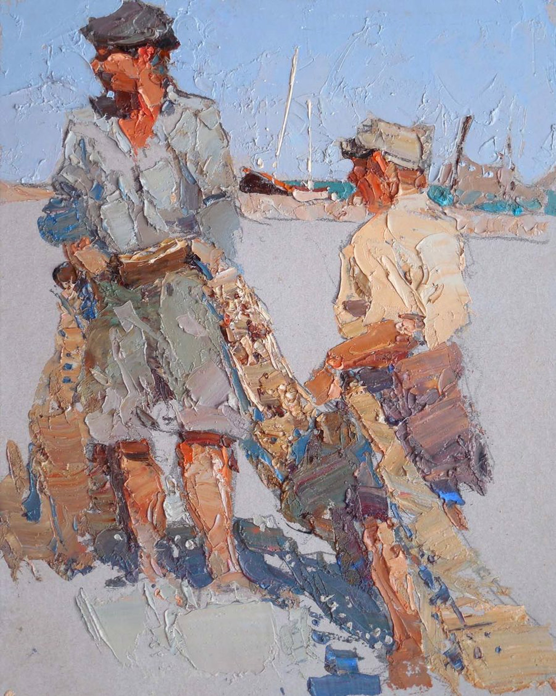 Fishermen by Daniil Volkov