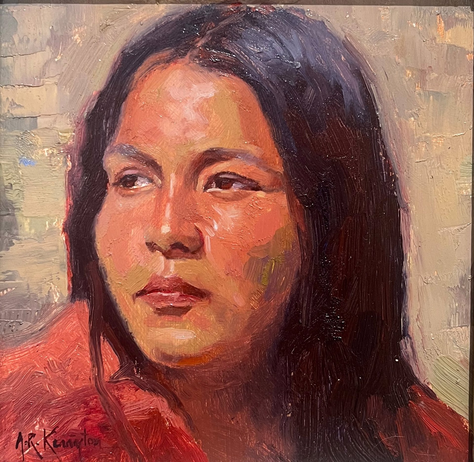 Navajo Girl by Rick Kennington