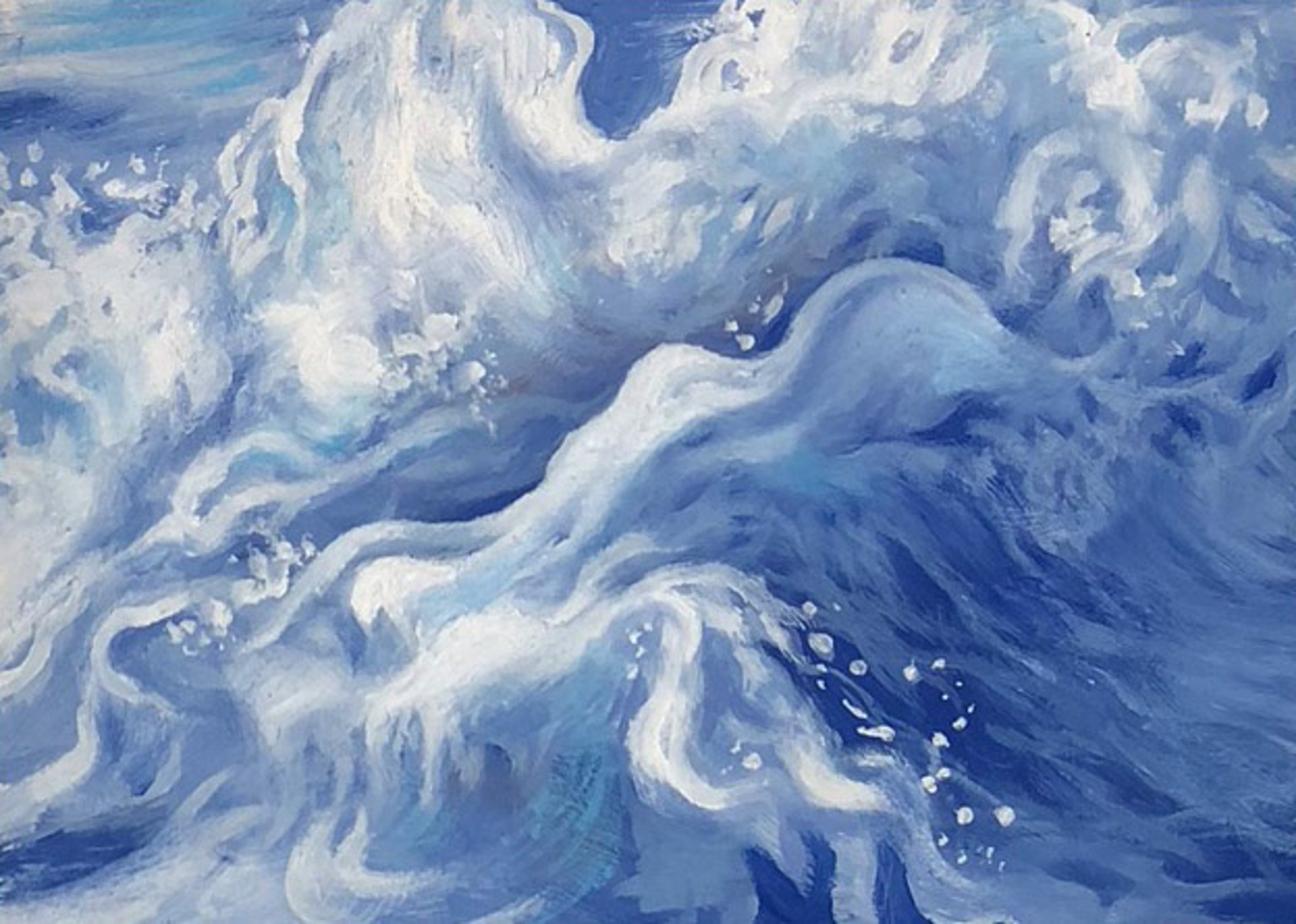 Ocean Froth by Jessica Libor