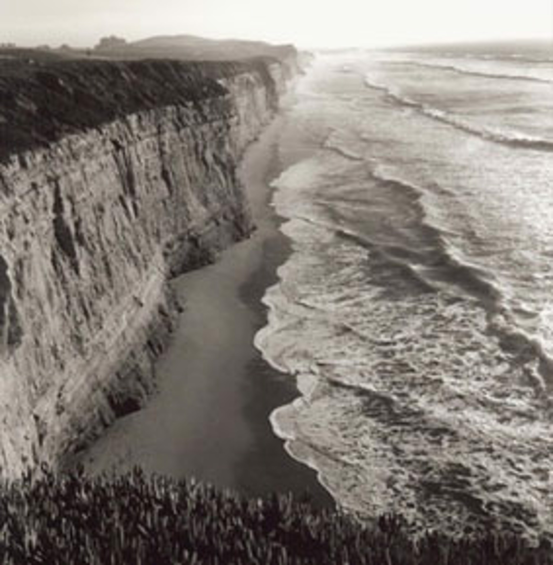 Cliffs & Ocean by Mike McMullen
