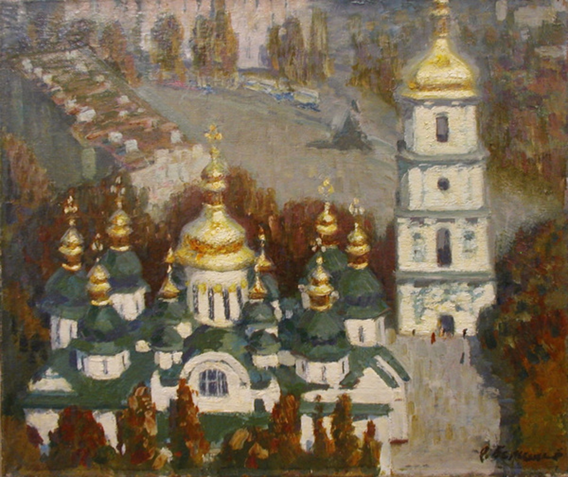 Sophia Cathedral, Kiev by Aleksandr Belski