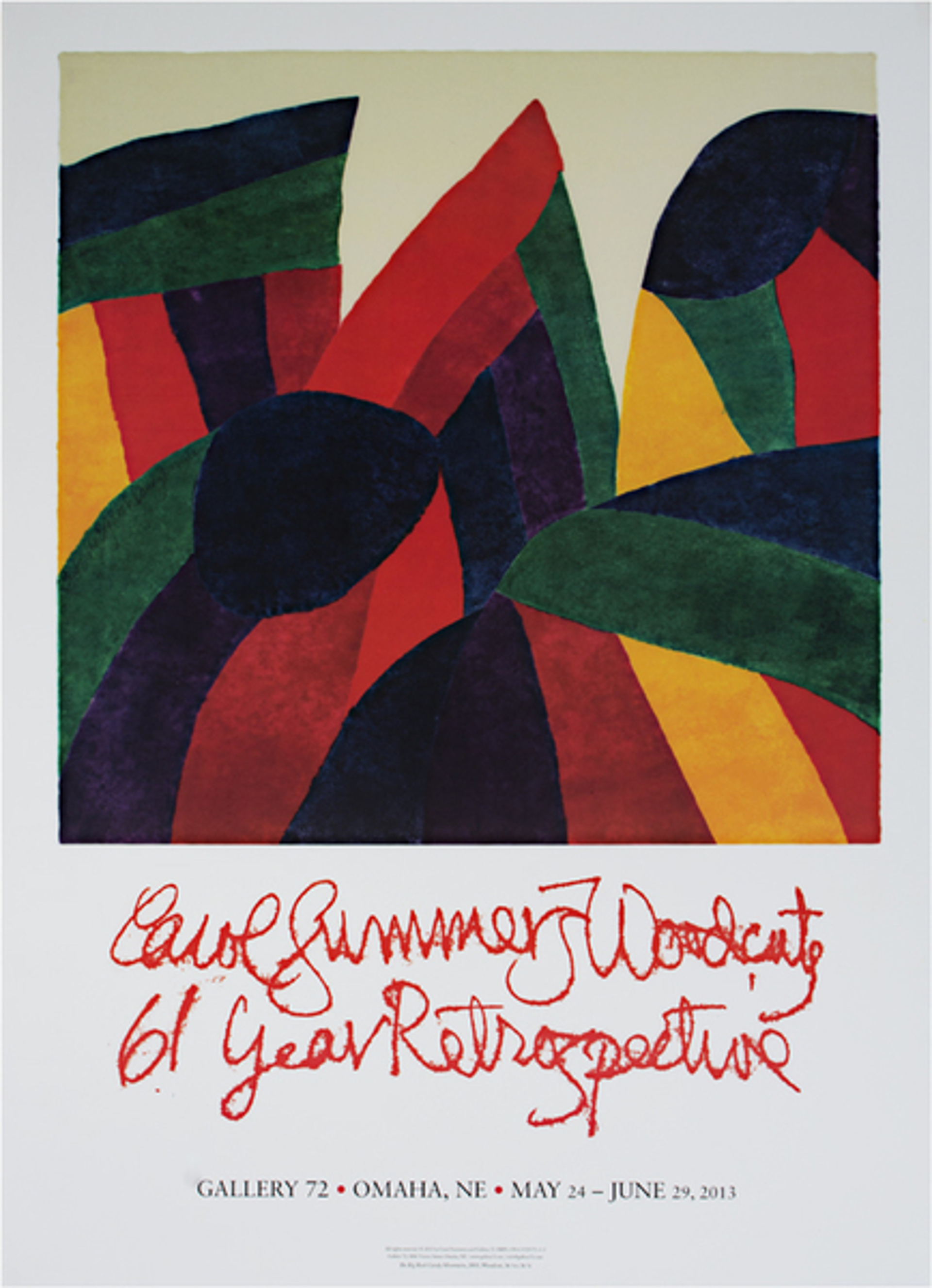 The Big Rock Candy Mountains (Carol Summers Woodcuts 61 Year Retrospective) by Carol Summers