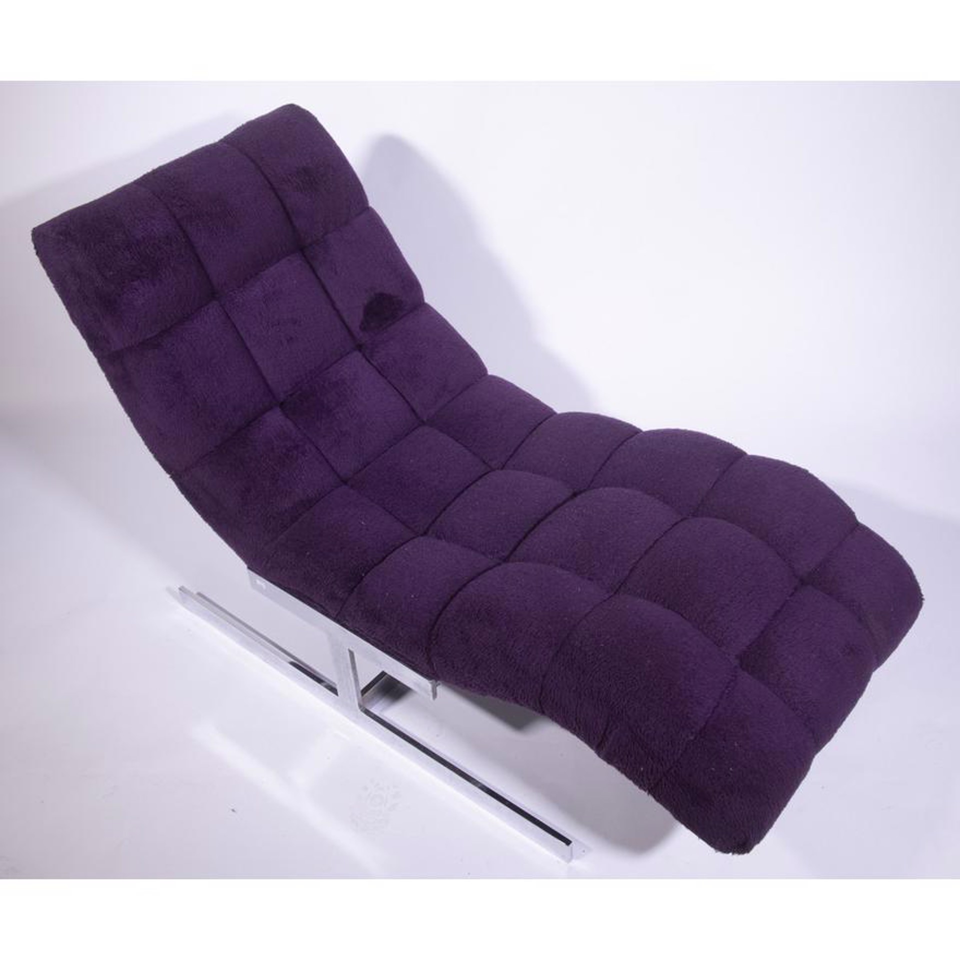 Wave Chaise Lounge by Milo Baughman