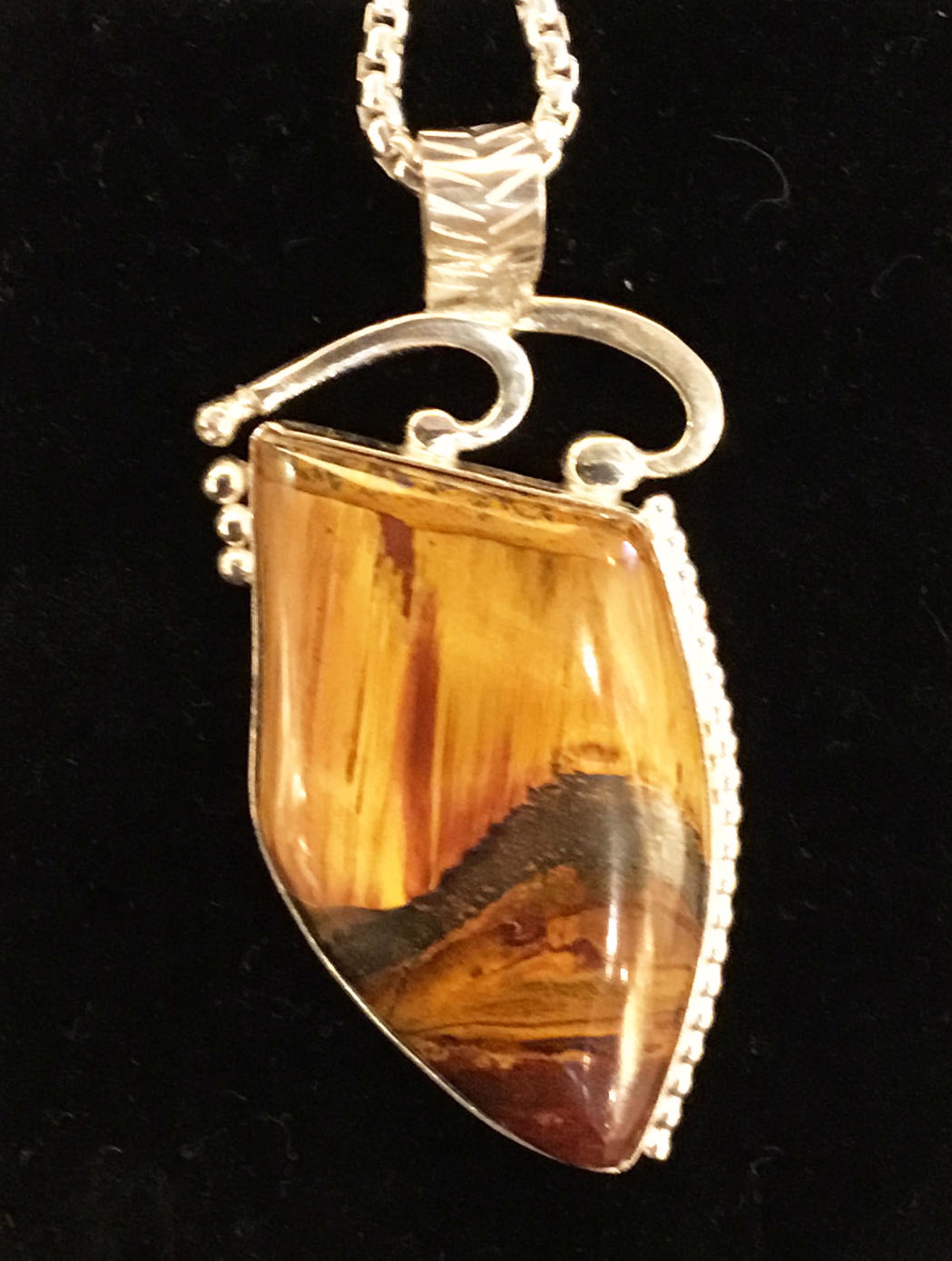 Marramamba Pendant on Sterling Silver Chain by Michael Redhawk