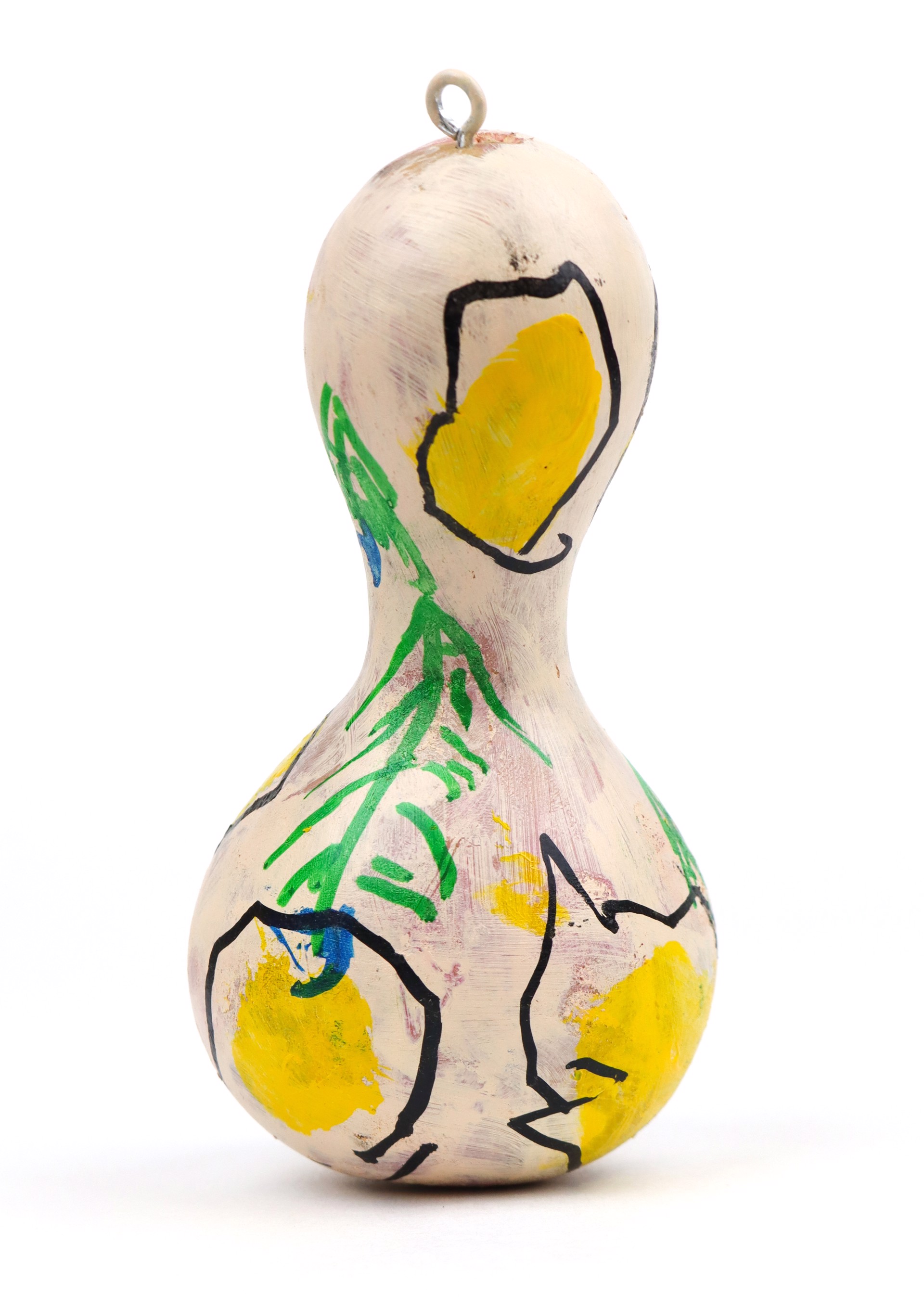 Abstract Christmas (gourd ornament) by Jay Bird