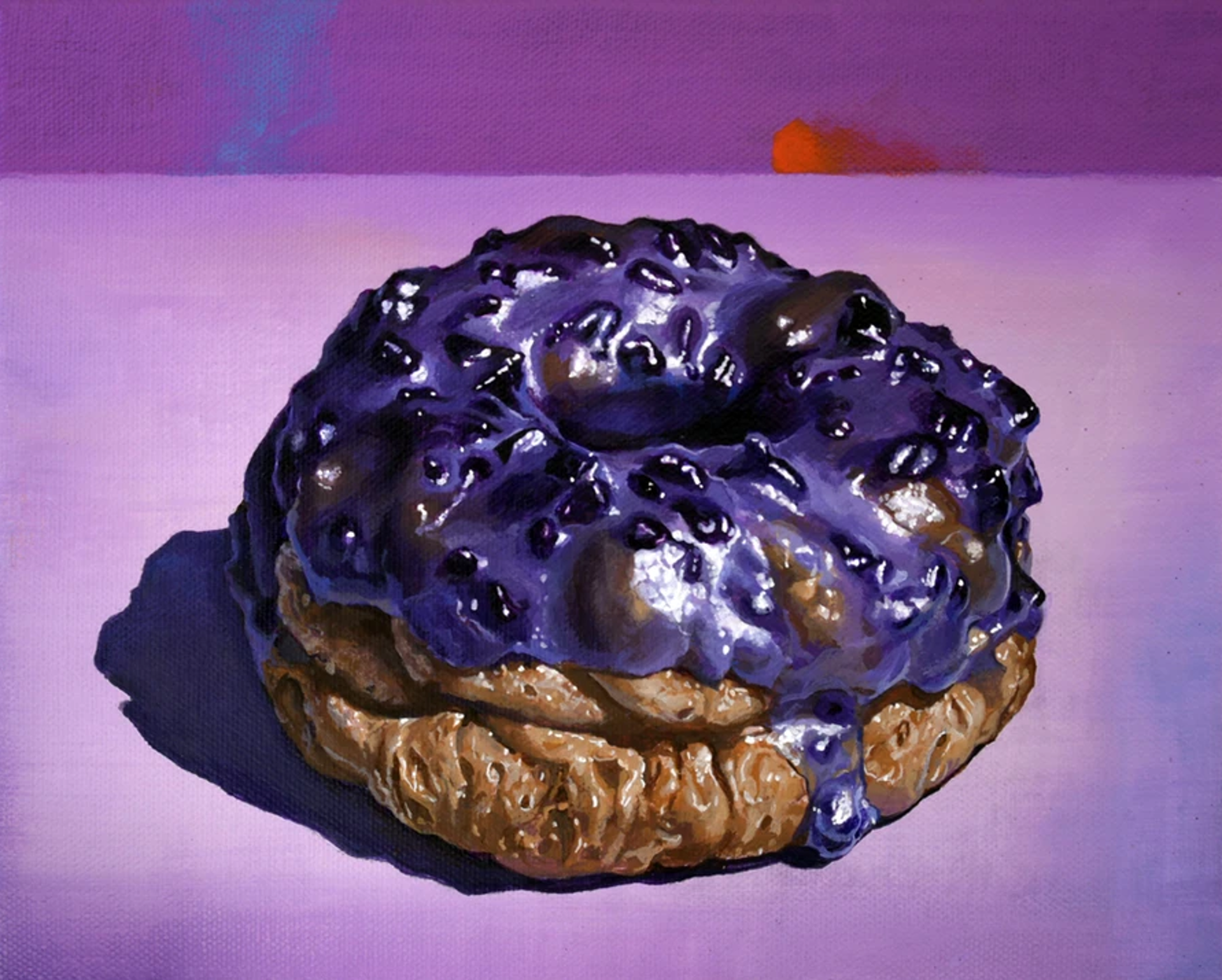Light of Life - Blueberry Doughnut by Paul Art Lee