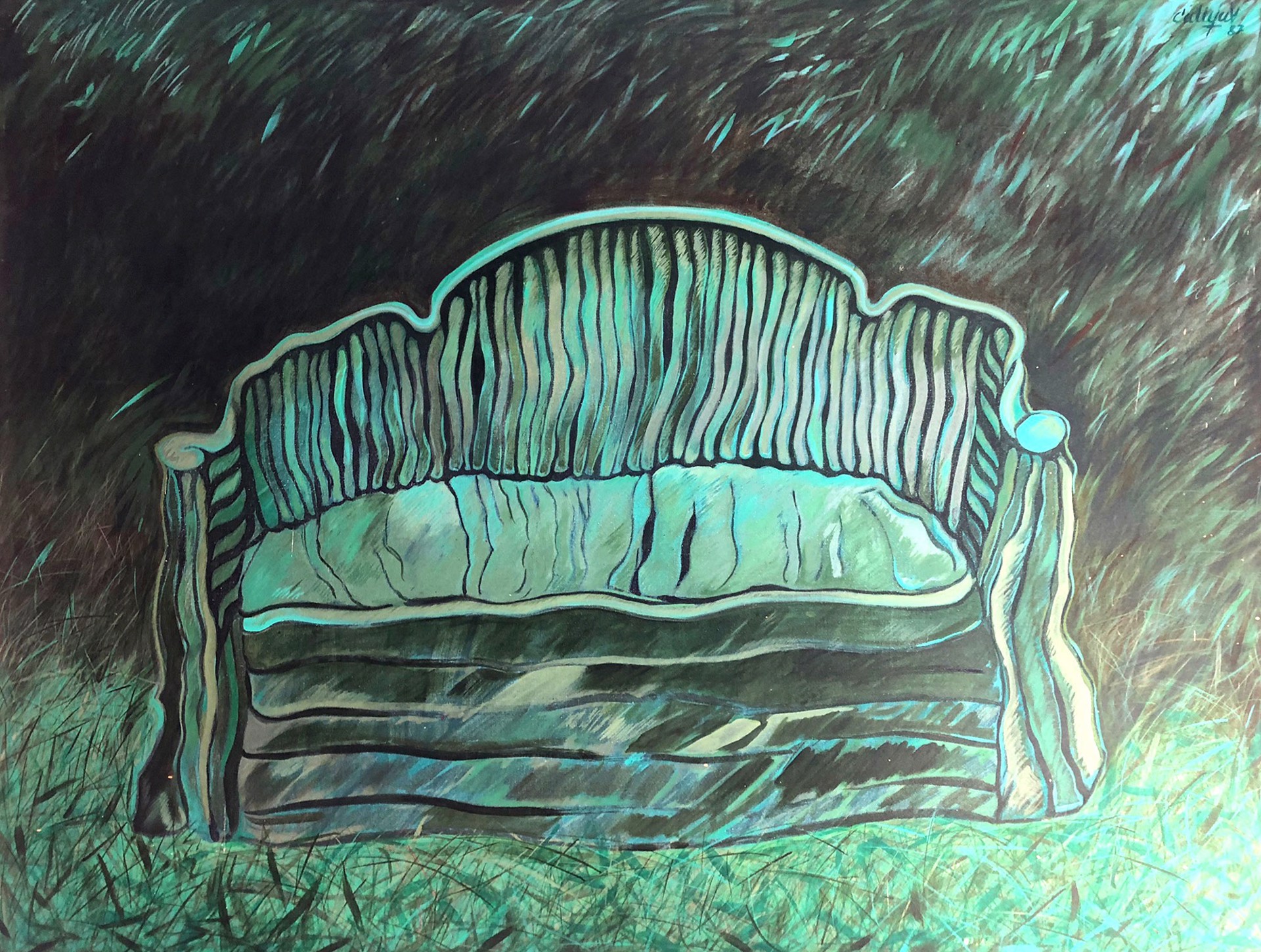 El sofá de Karen # 2 by Rodrigo Callejas