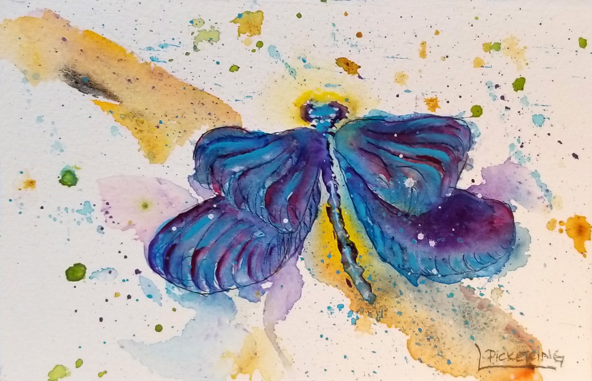 Dragonfly Flutter by Laura Pickering