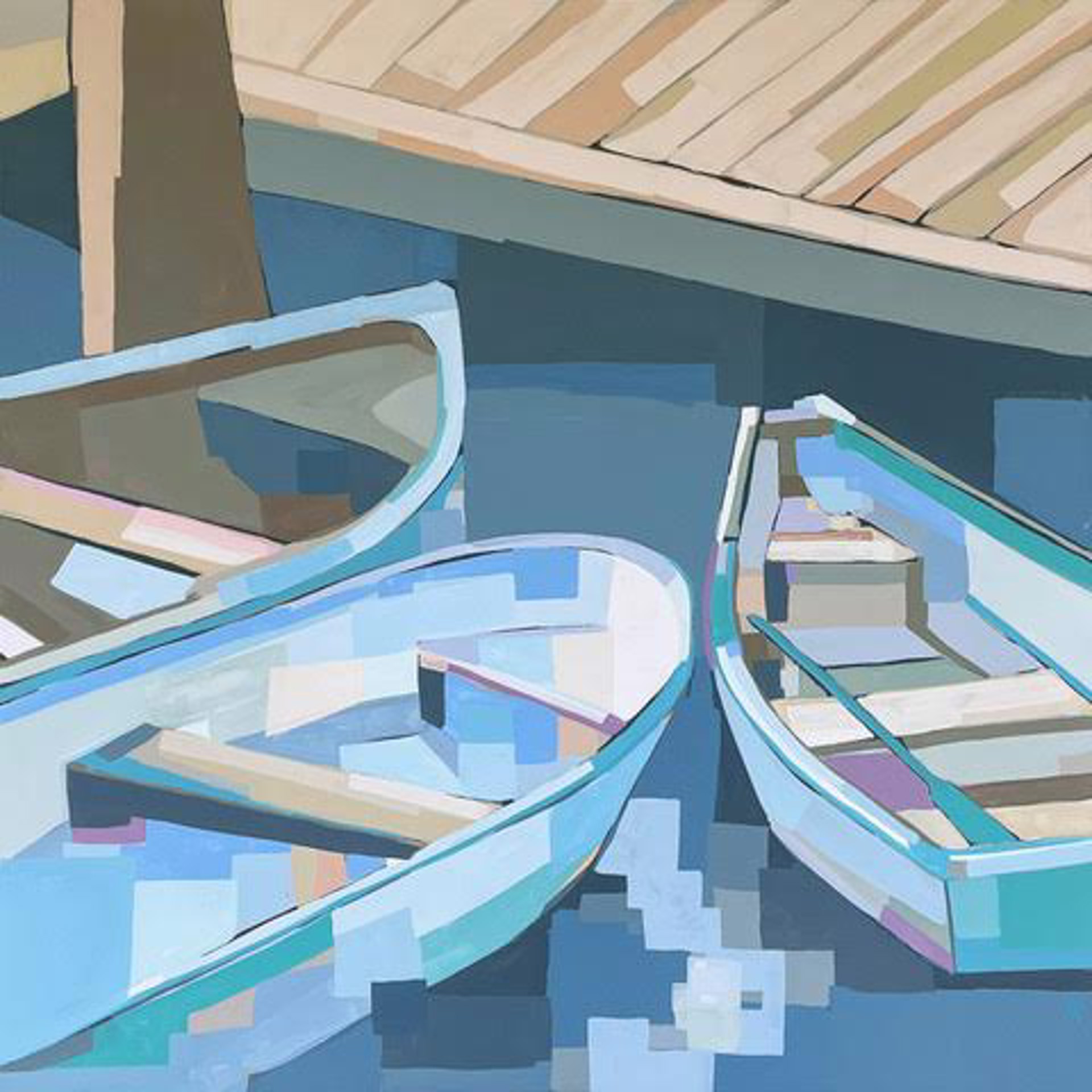 By the Dock by Alma Ramirez