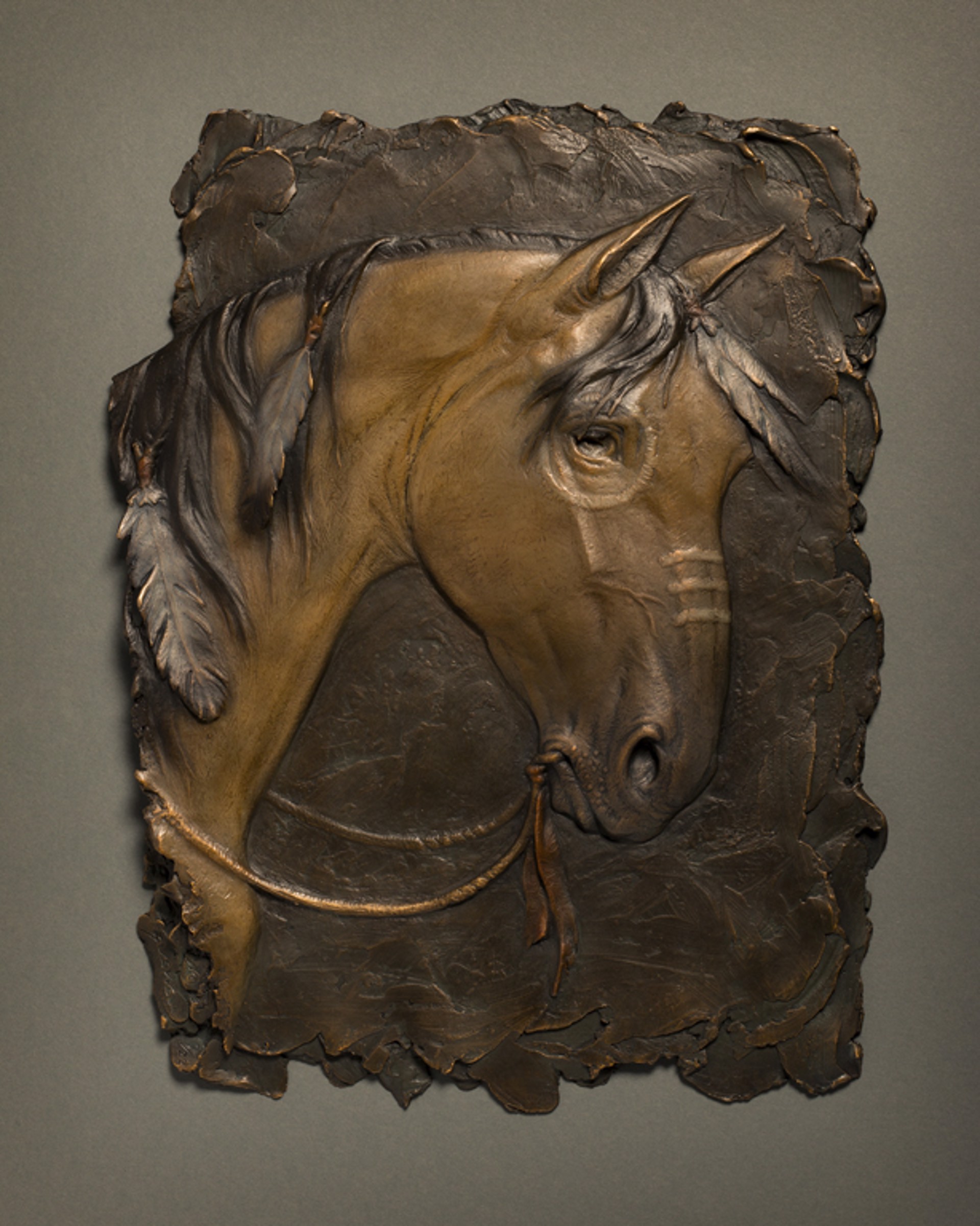 Indian Pony Relief by Blair Buswell