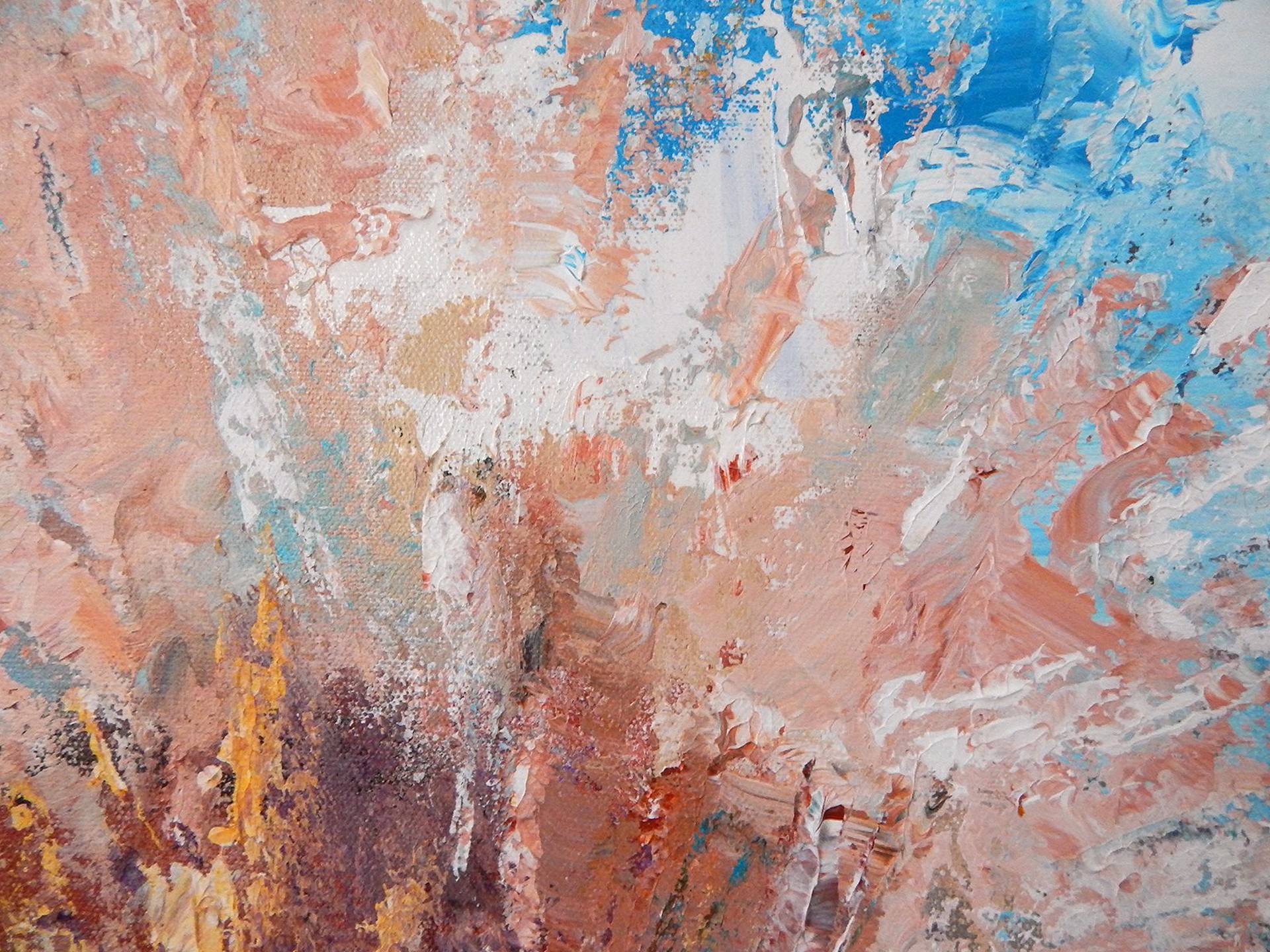 Coral Blossom by Lisa Daniels