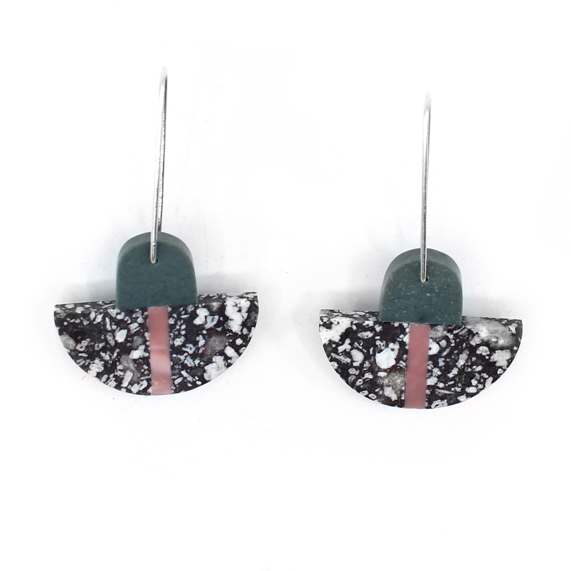 Multi-Stone Earrings by Alison Jean Cole