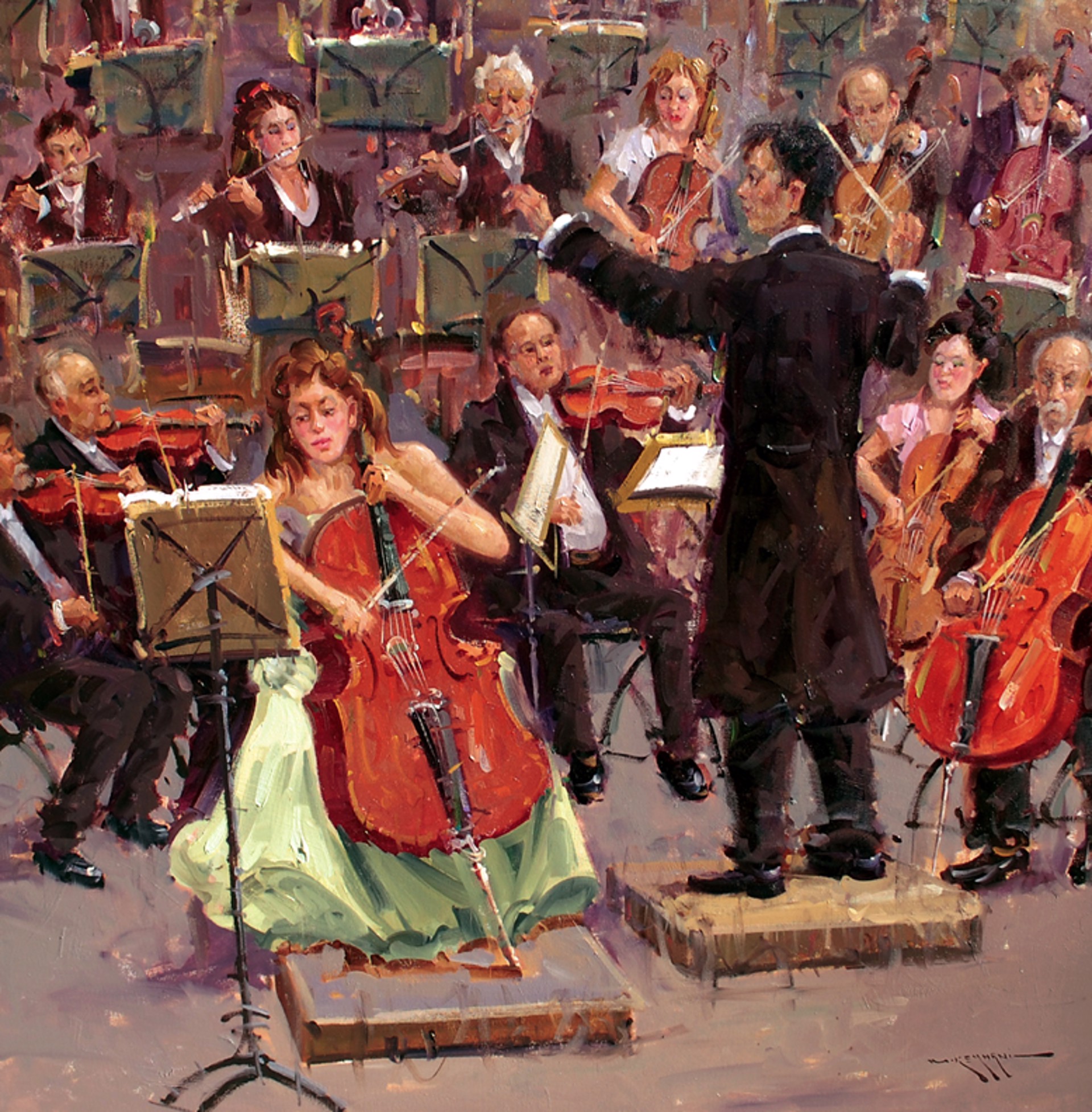 Orchestra by Mostafa Keyhani