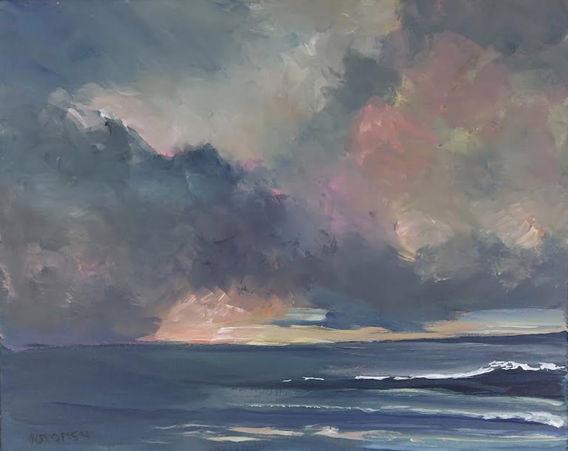Storm off Shore by Peter Juvonen