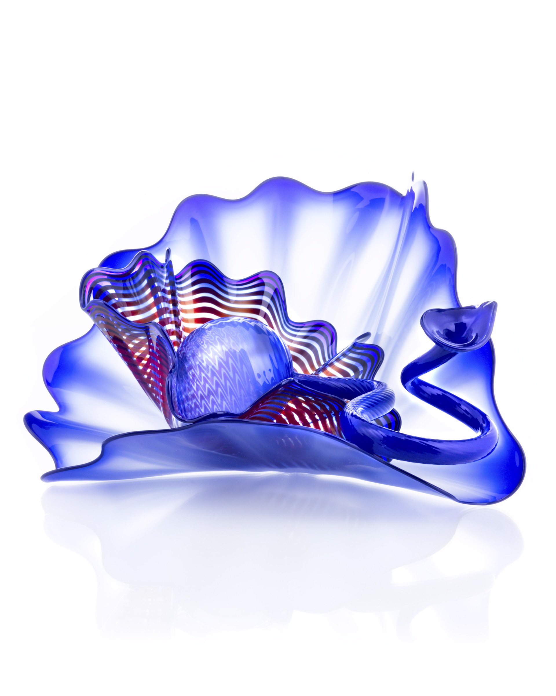 Byzantine Blue Persian Studio Edition 2017 by Dale Chihuly