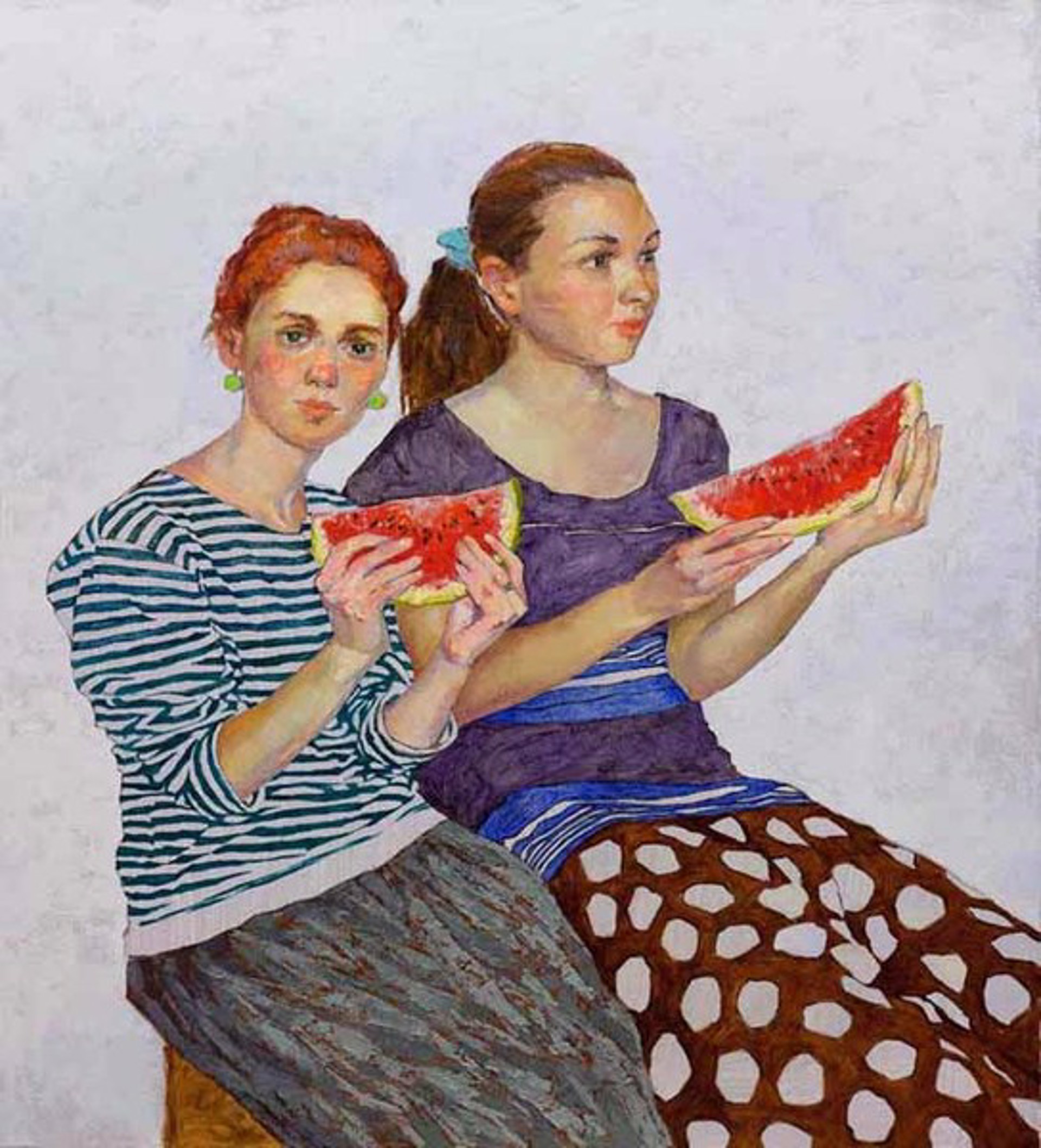 Slices of Watermelon by Victoria Kalaichi