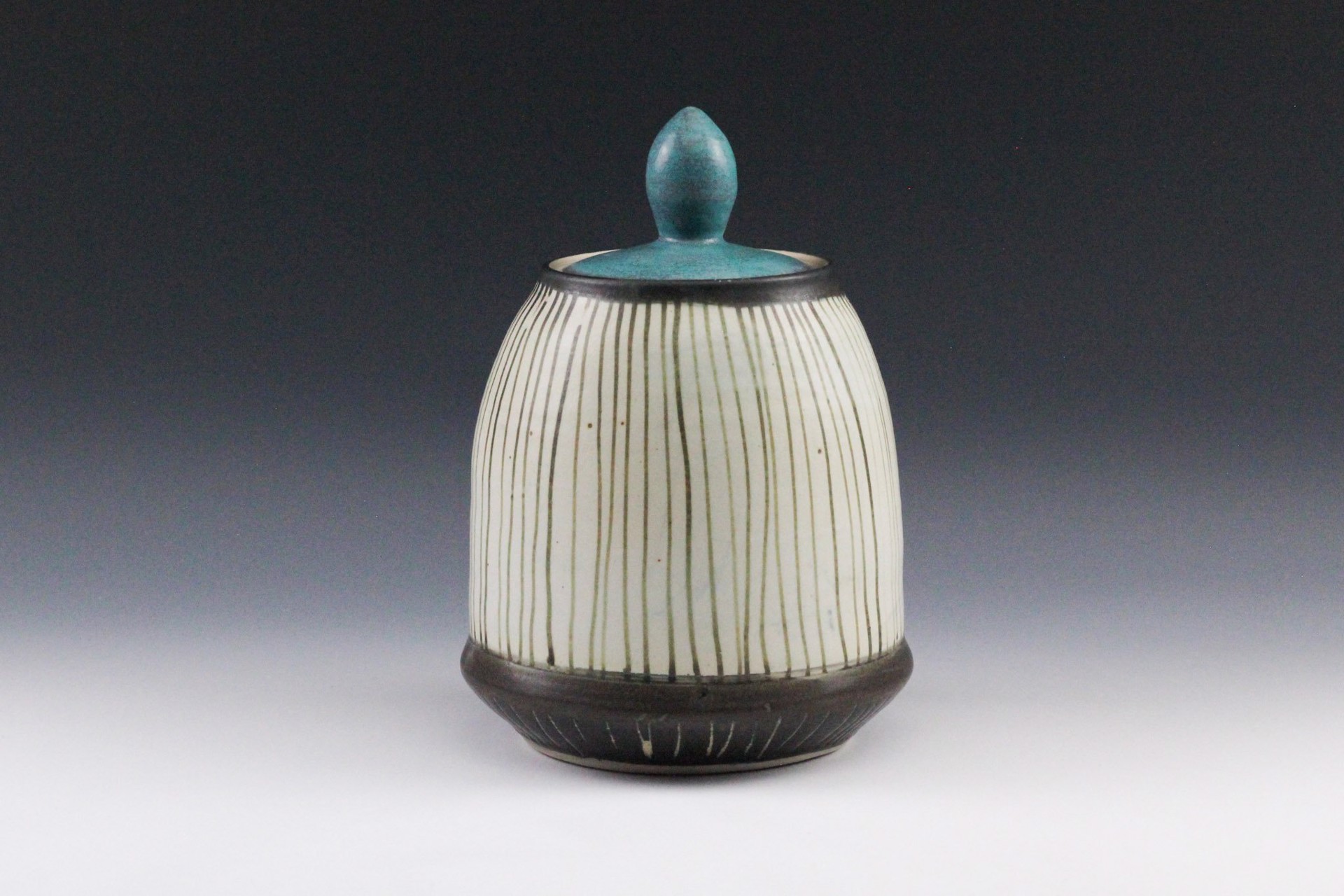 Landscape Jar by Delores Fortuna