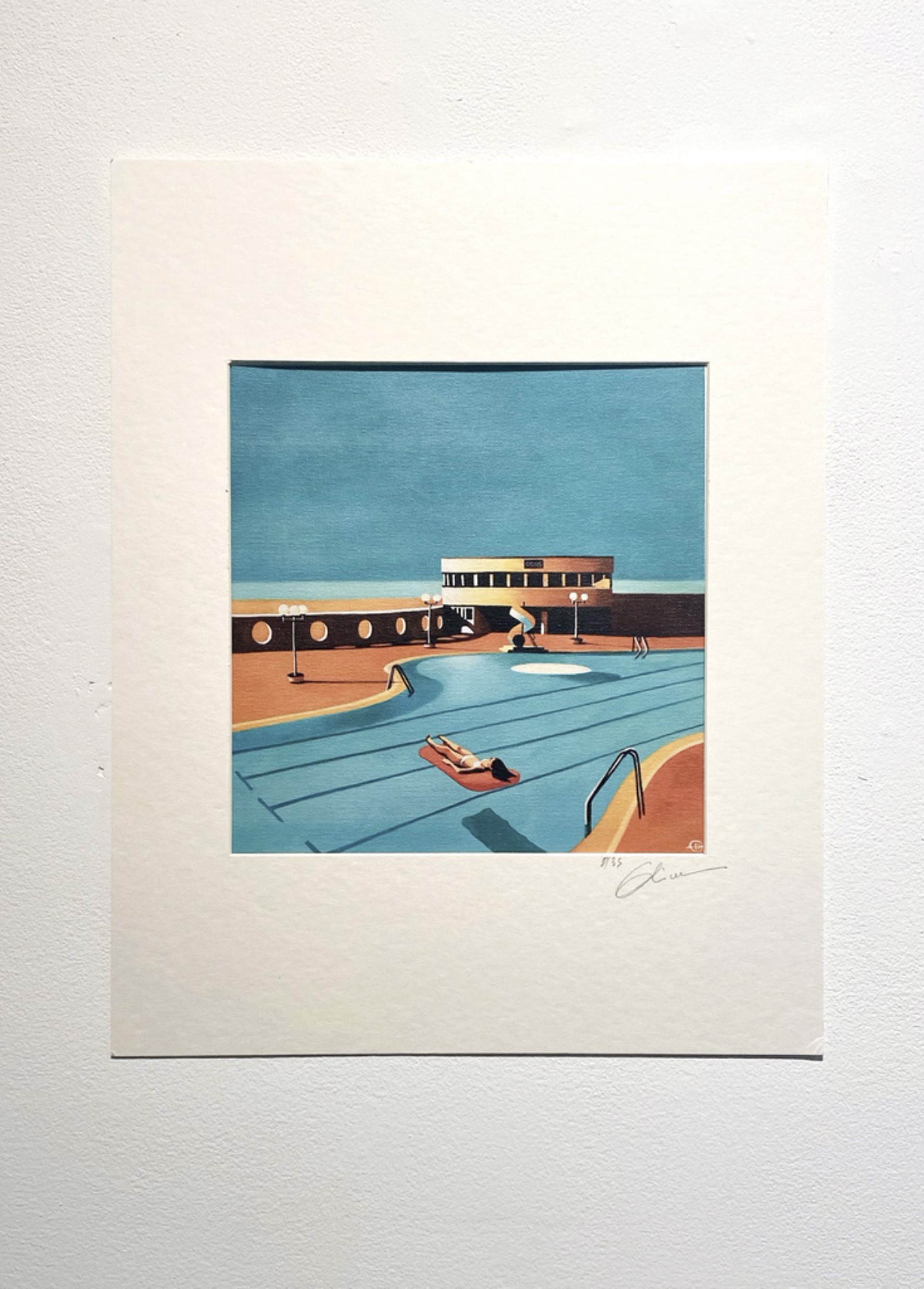Pool of Trouville, Shhh... by Emilie Arnoux