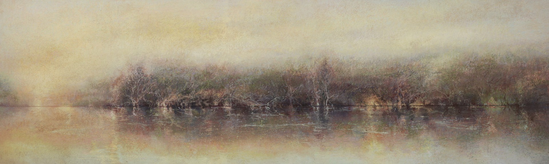 River Pastel by Gail Chase Bien