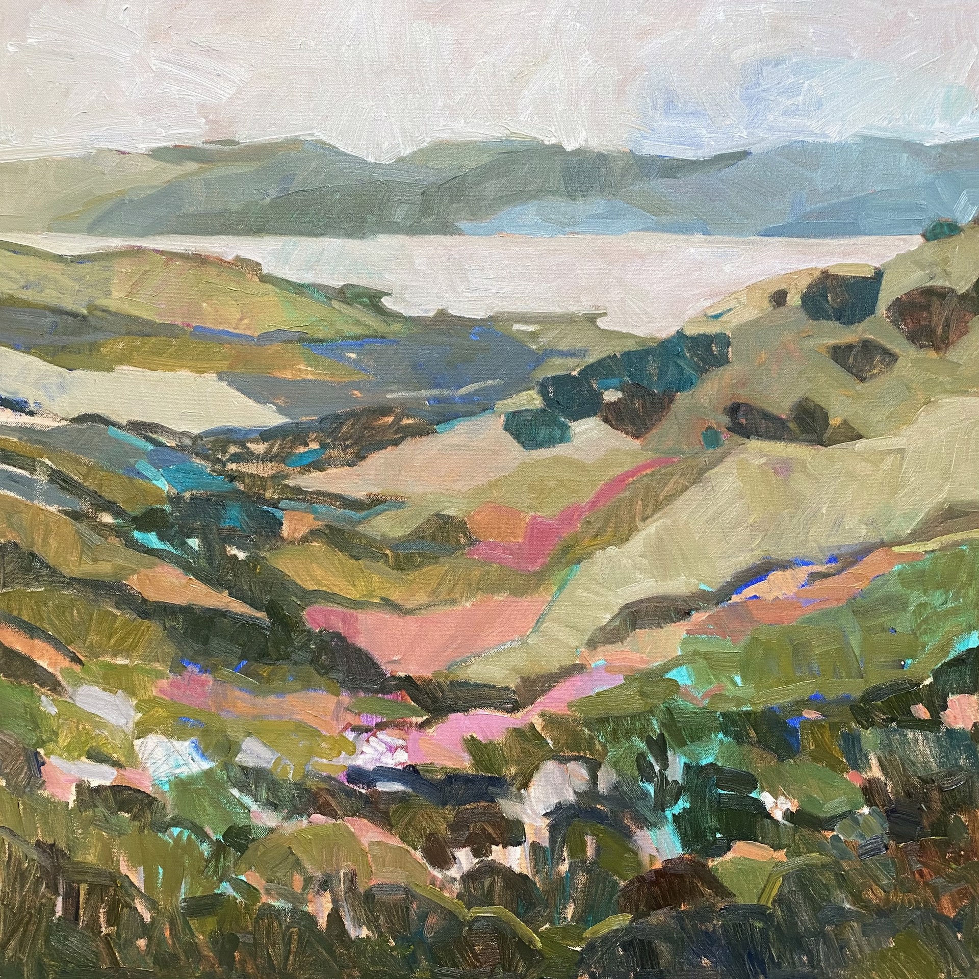 A Round of Applause for Tomales Bay {SOLD} by Liana Steinmetz