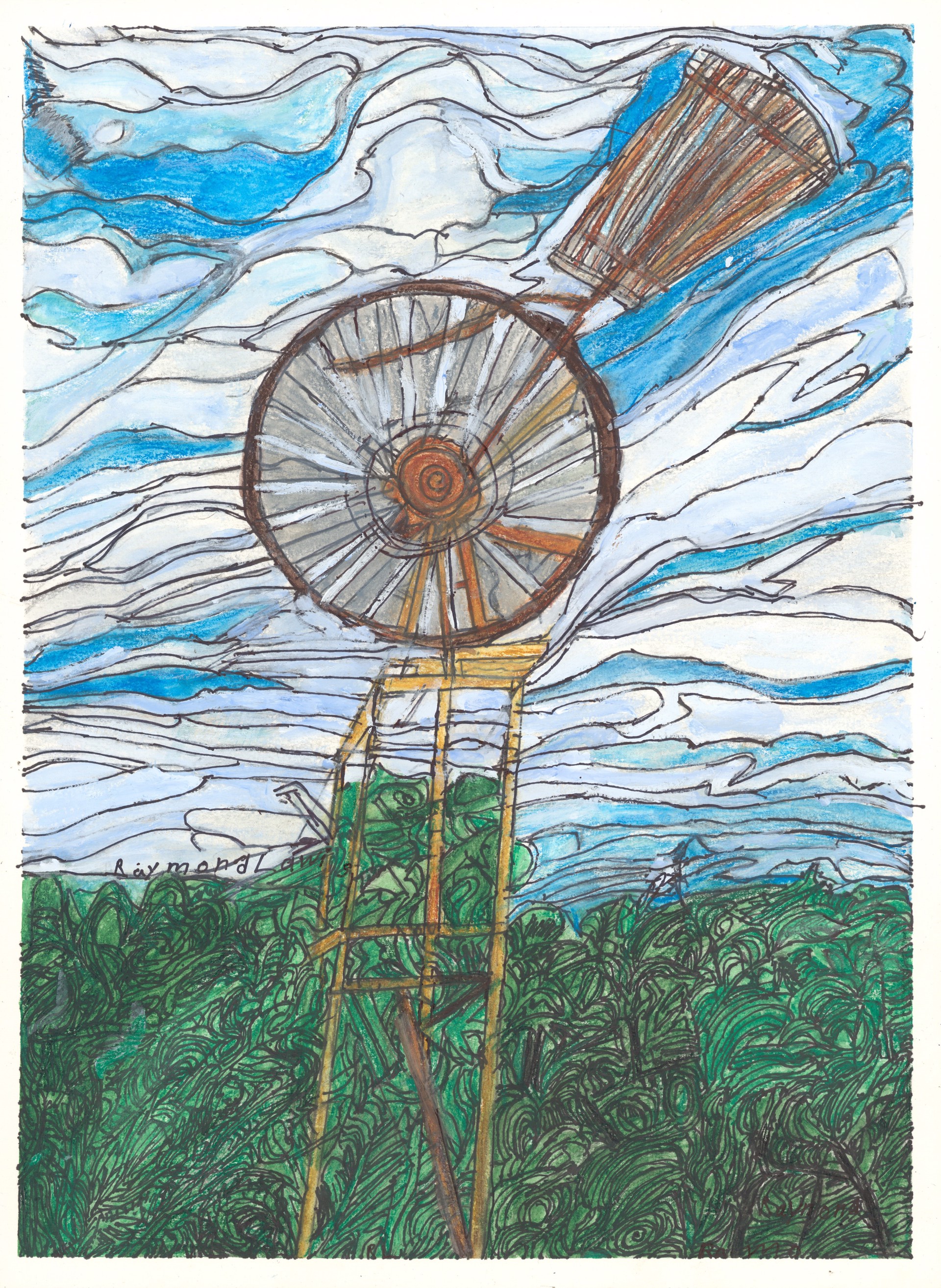 The Windmill Farm by Raymond Lewis