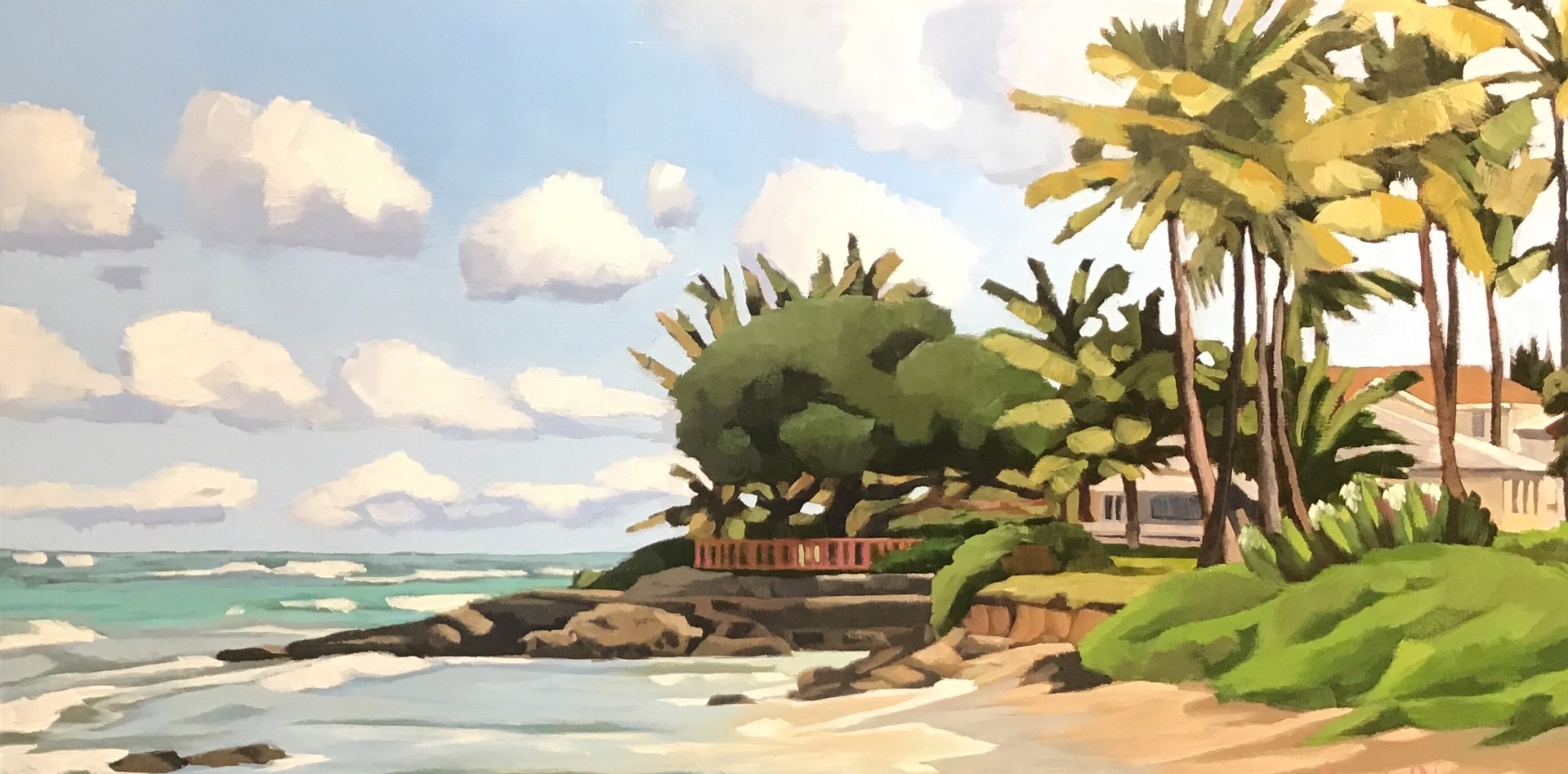 Laie Shore by Brenda Cablayan