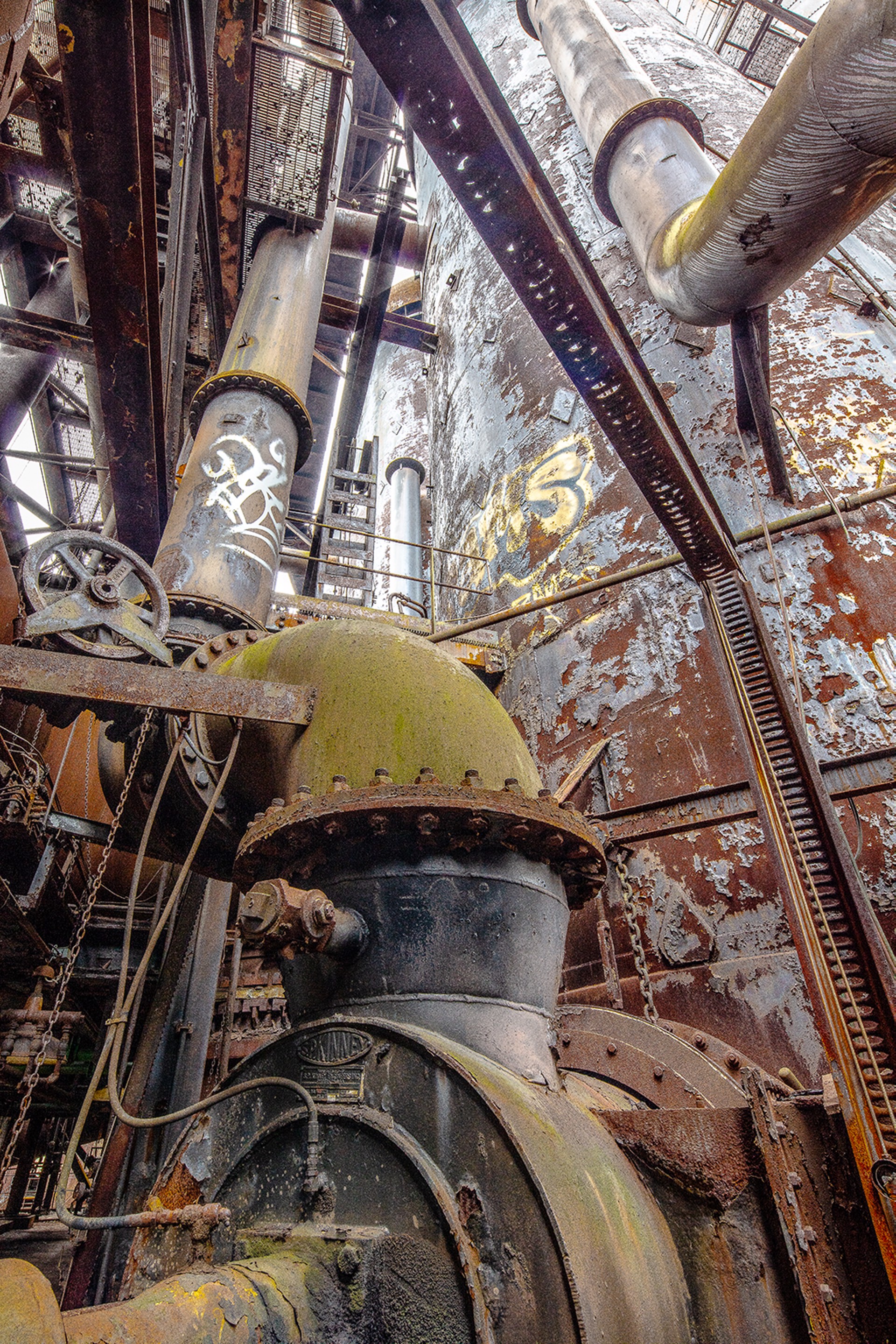 Steel Mill Exterior by Doug Fidoten
