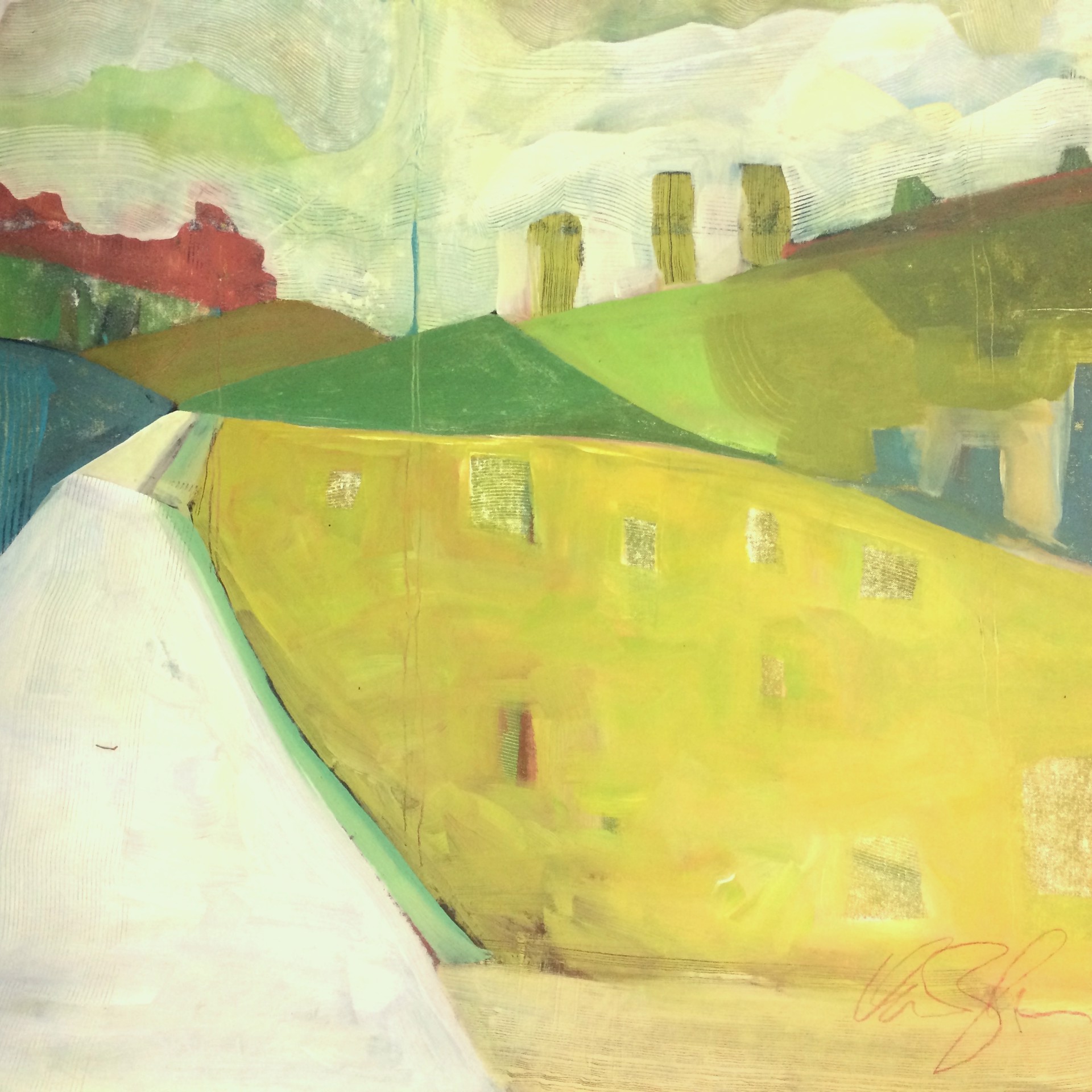 Castle Ford Rd 5 by Rachael Van Dyke