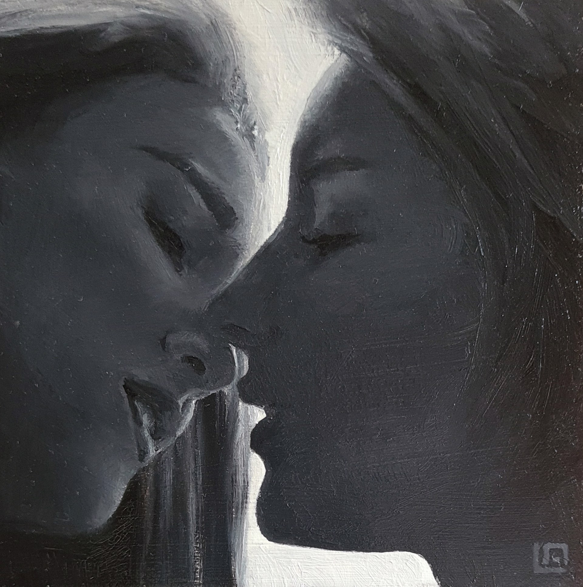 The Kiss #7 by Linda Delahaye