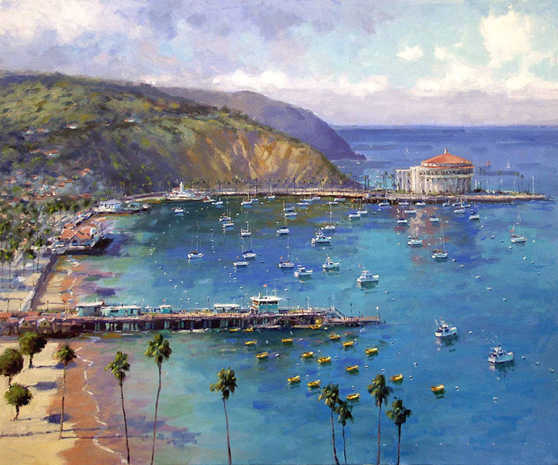 Avalon, A Pacific Paradise - SOLD by Commission Possibilities / Previously Sold ZX