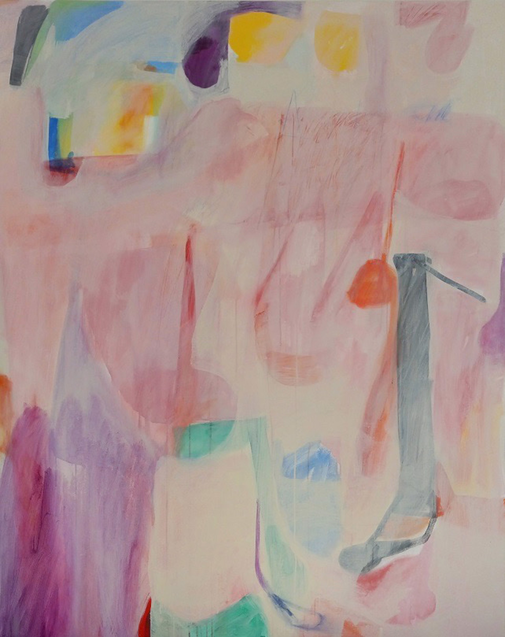 Pink Abstract by Andrew Portwood