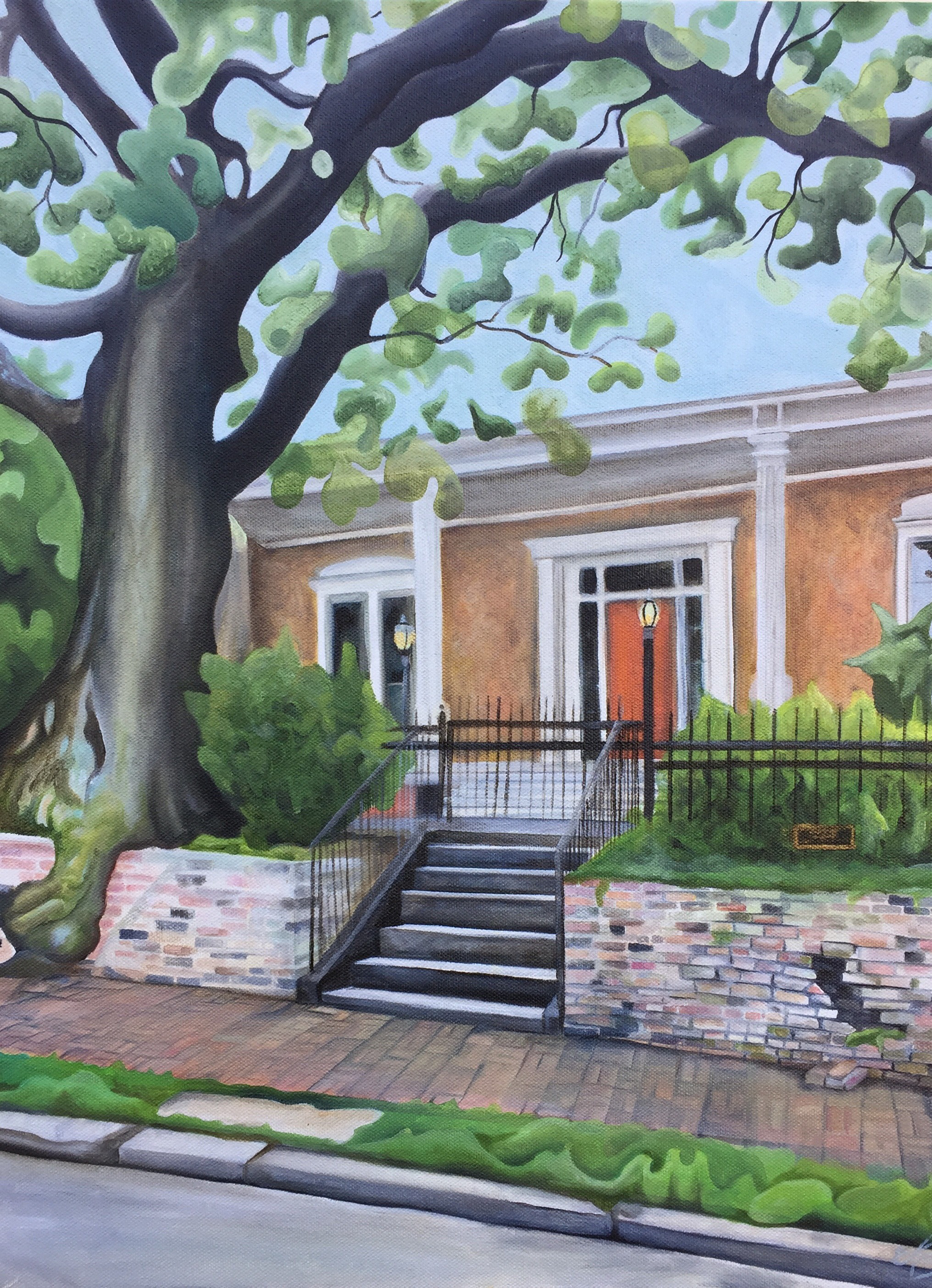 Lemuel Mansion (Georgia Historical Society) by Emma Knight