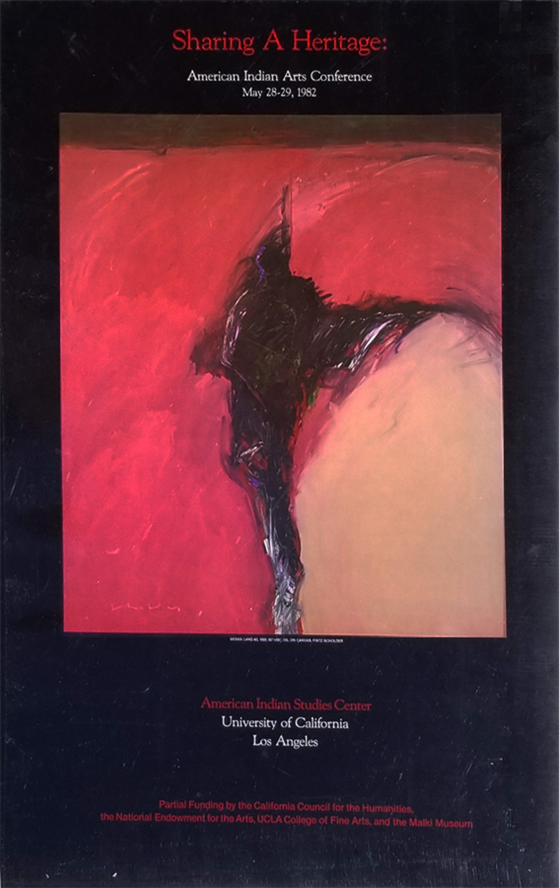 Sharing a Heritage Poster by Fritz Scholder