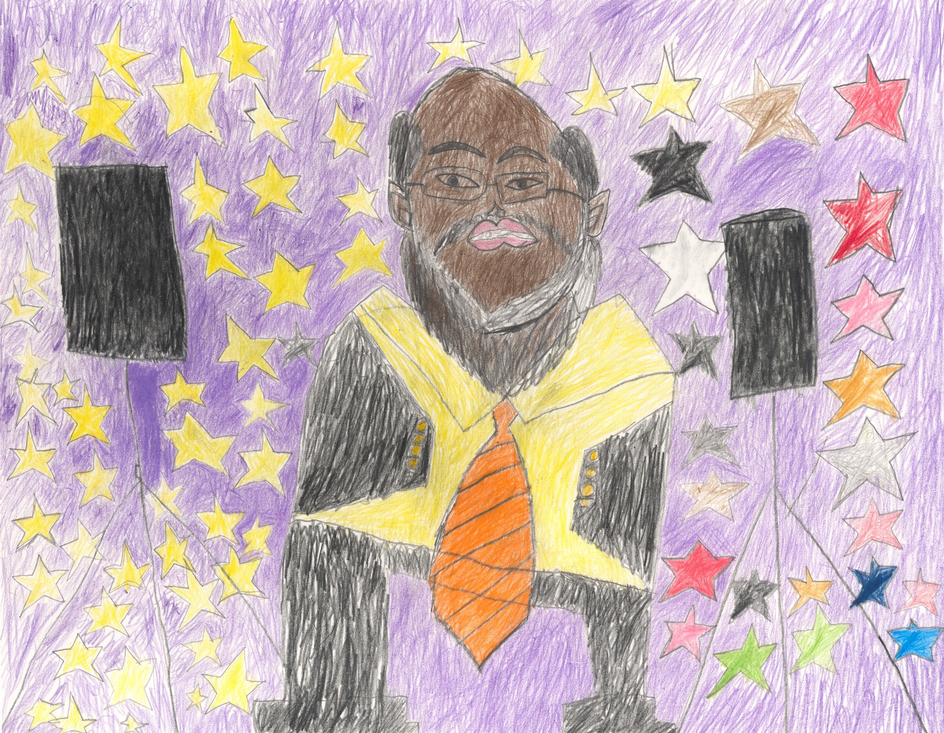 Uncle Phil at the Party by Duane Blacksheare-Staton