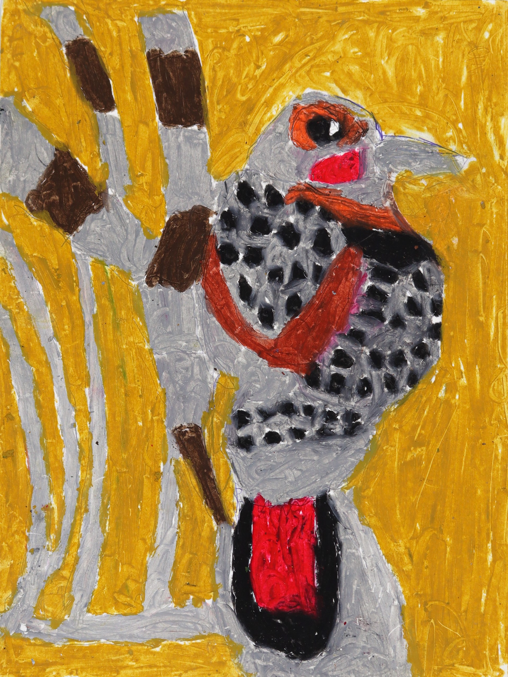 Red Top Woodpecker by Paul Lewis