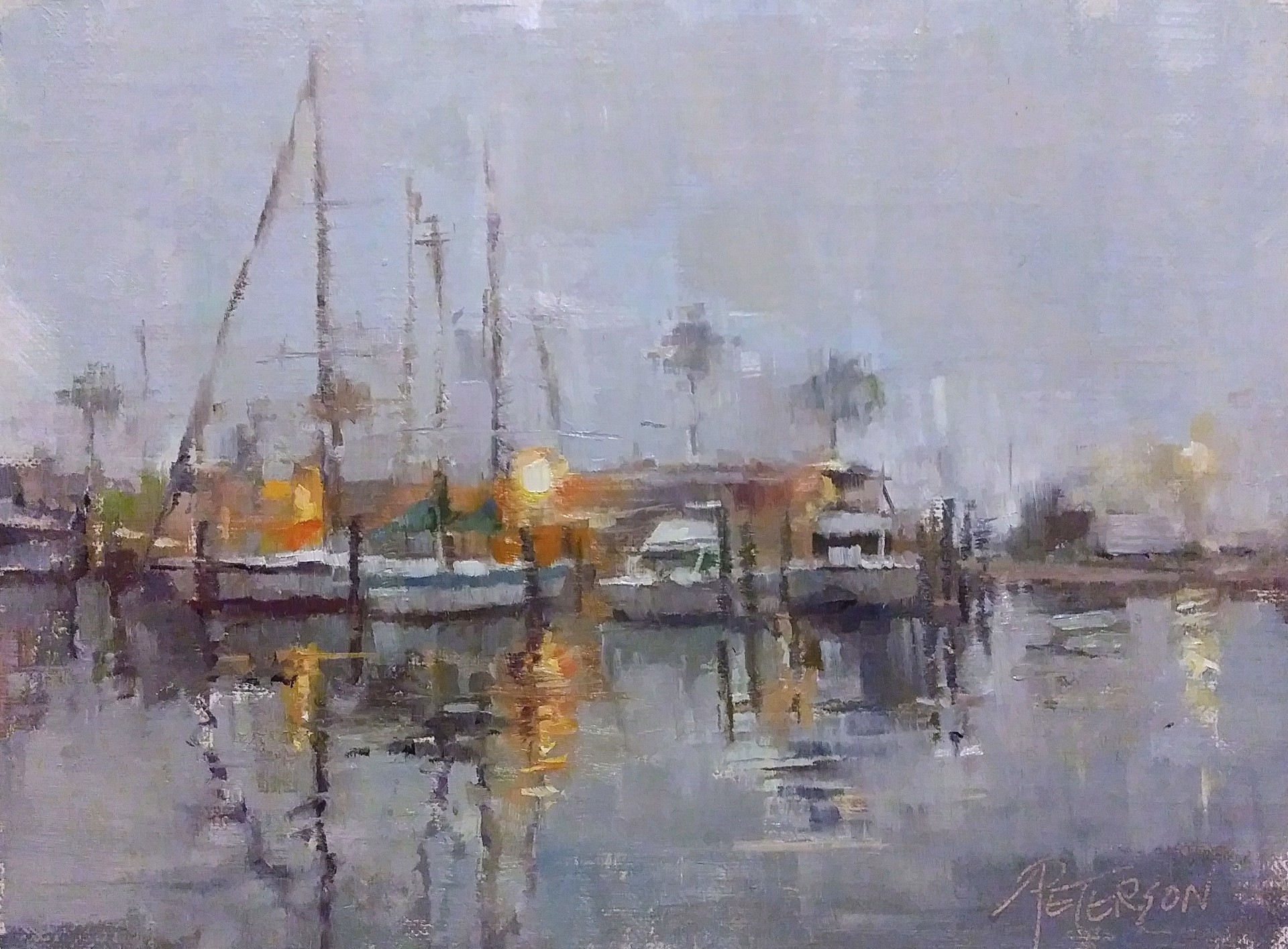 Harbor Fog by Amy R. Peterson