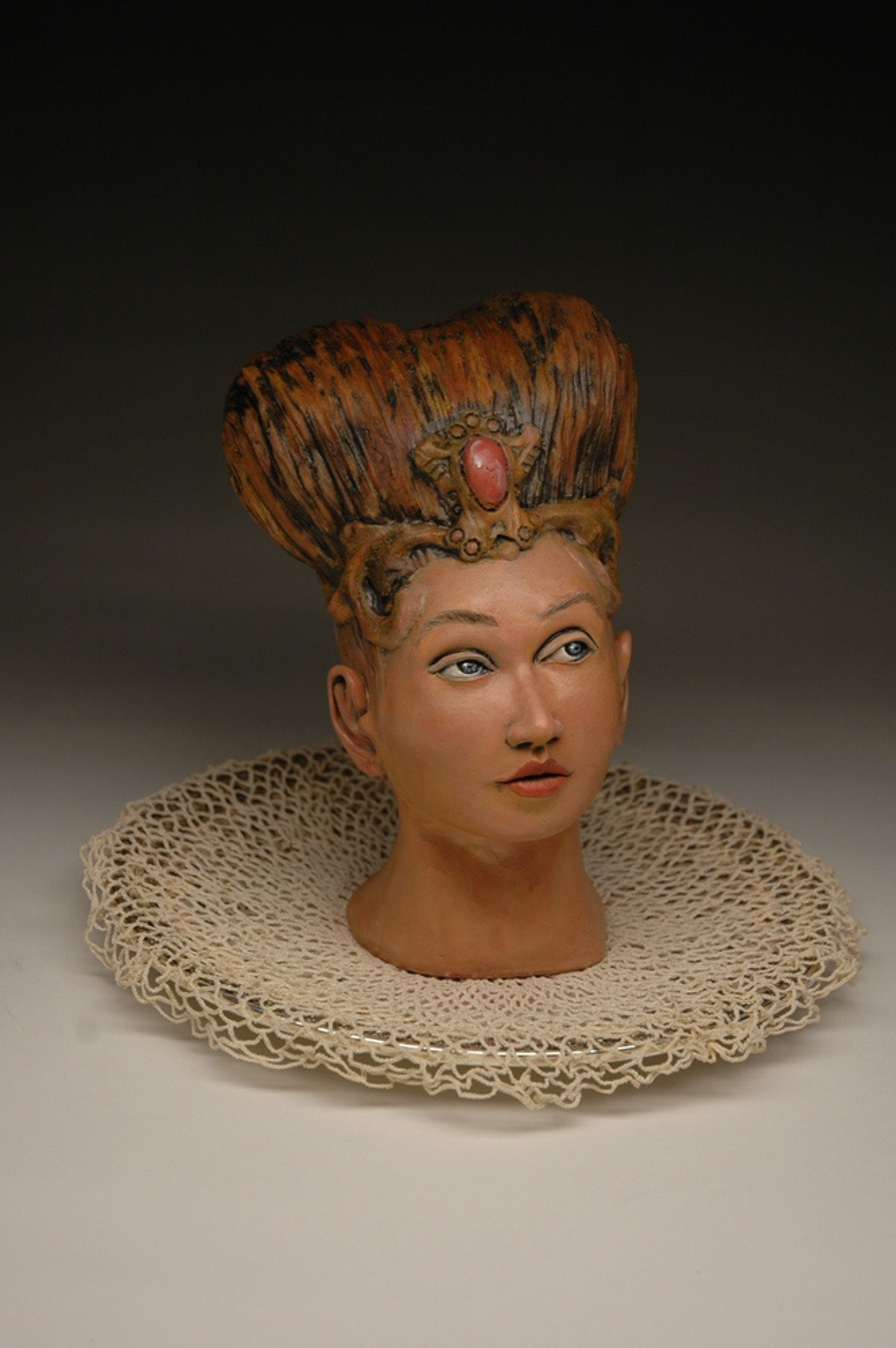 Head Vase: Model by Linda Ganstrom