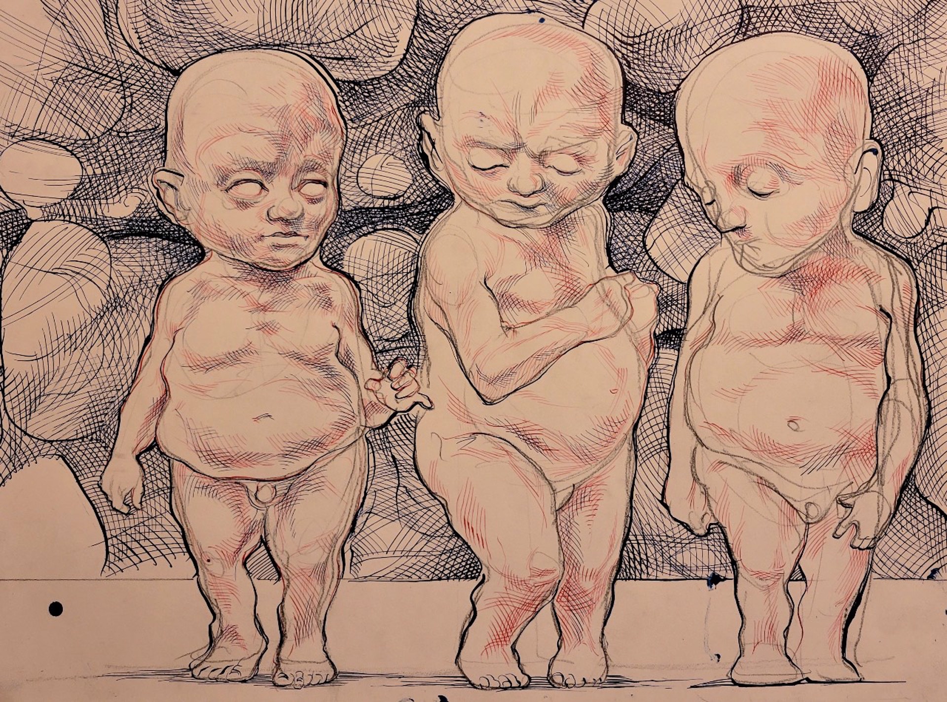Creepy German Infants 2 by Sam Vaughan