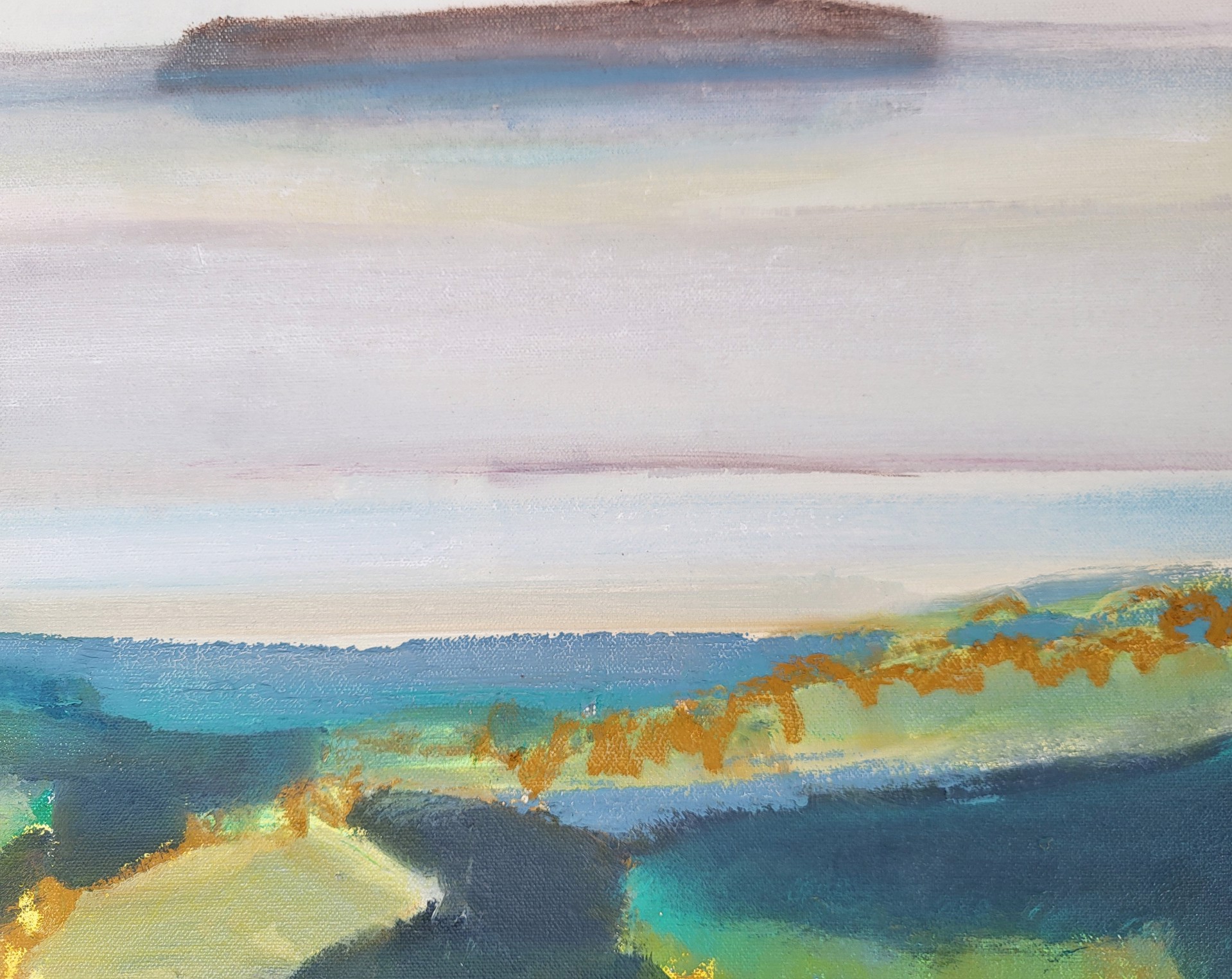 ALL I NEED IS THE SMELL OF THE SEA II by CHRISTINA THWAITES (Landscape)