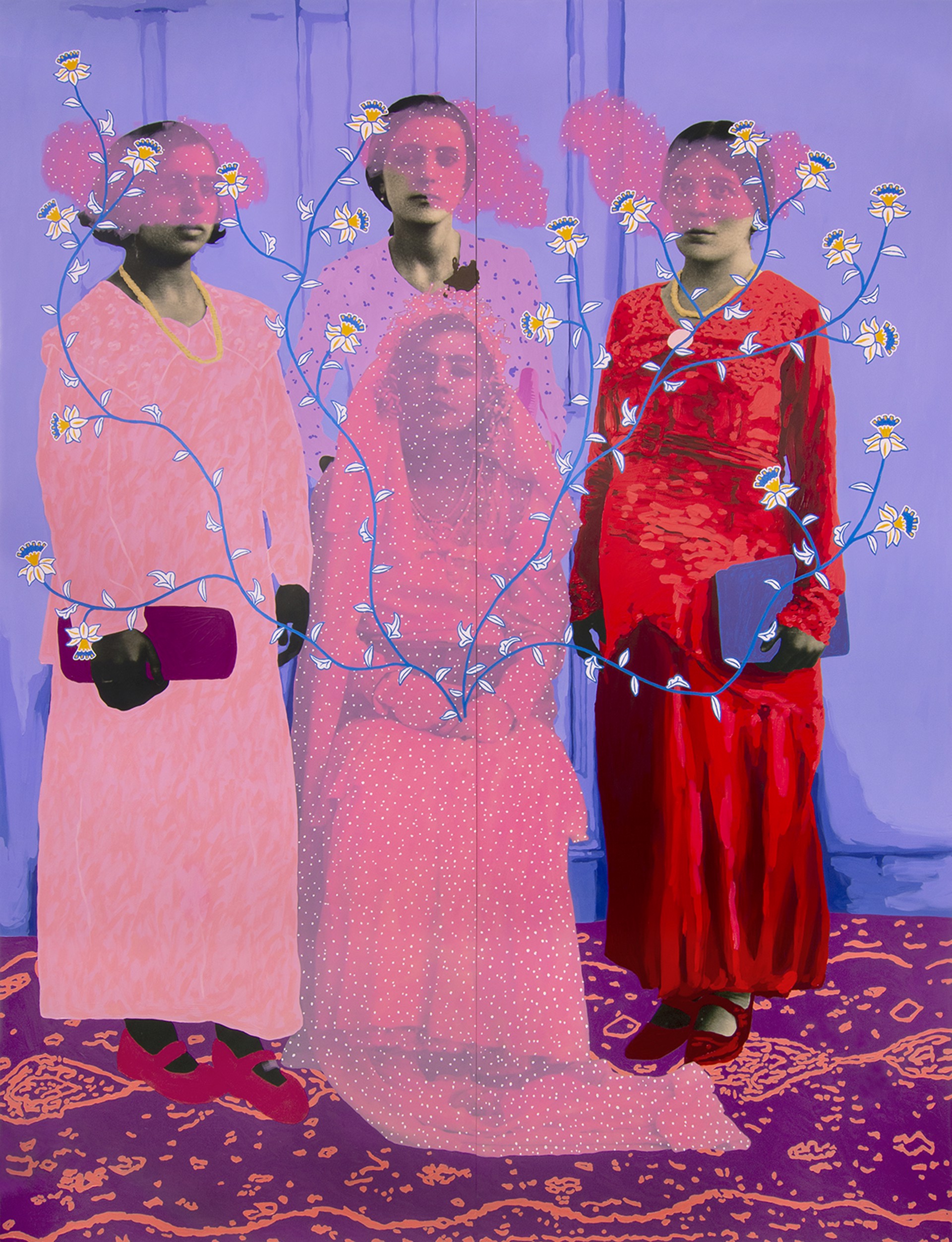 Untitled (The Bridal Party) by Daisy Patton