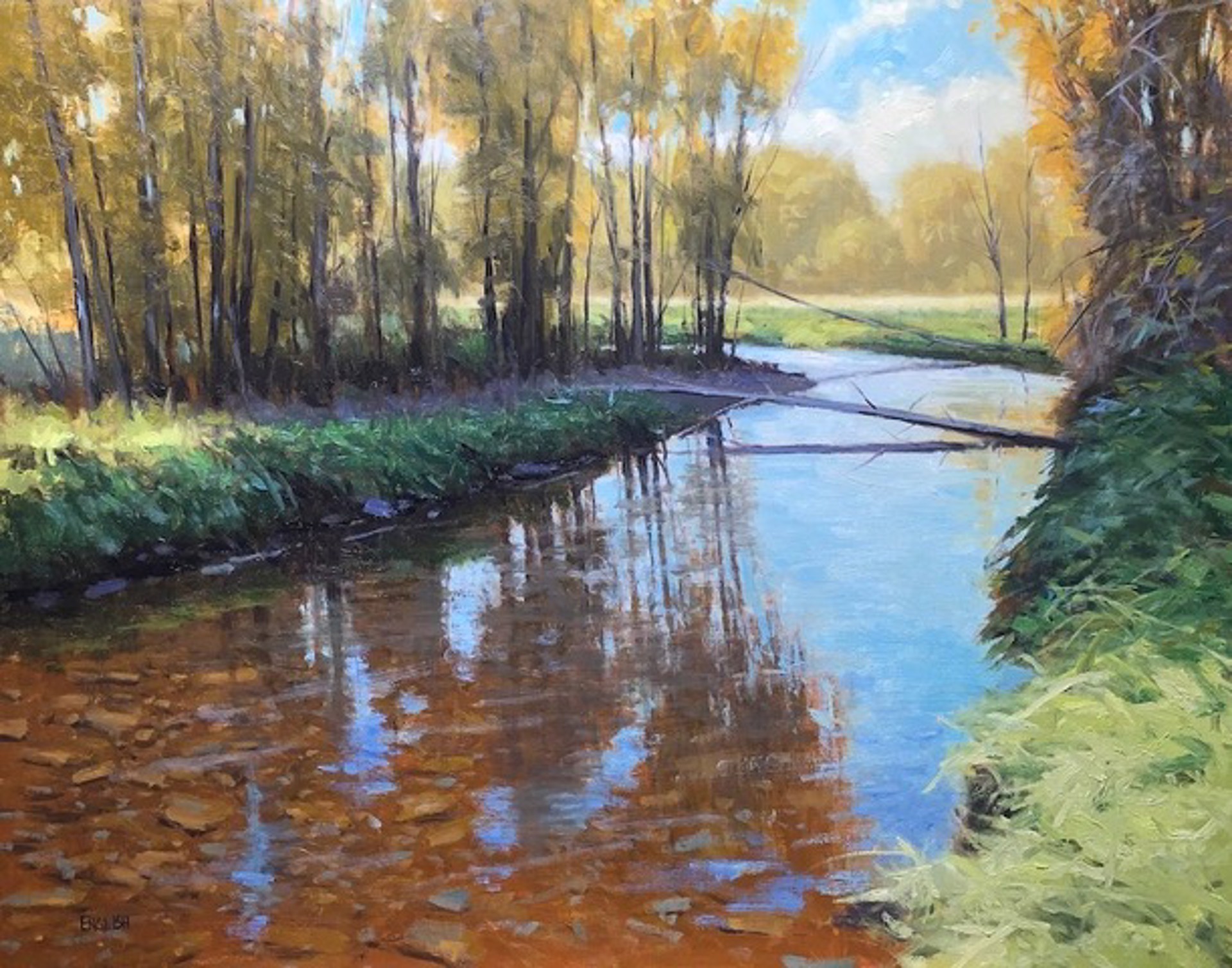 Some Green Hanging On by Thomas English