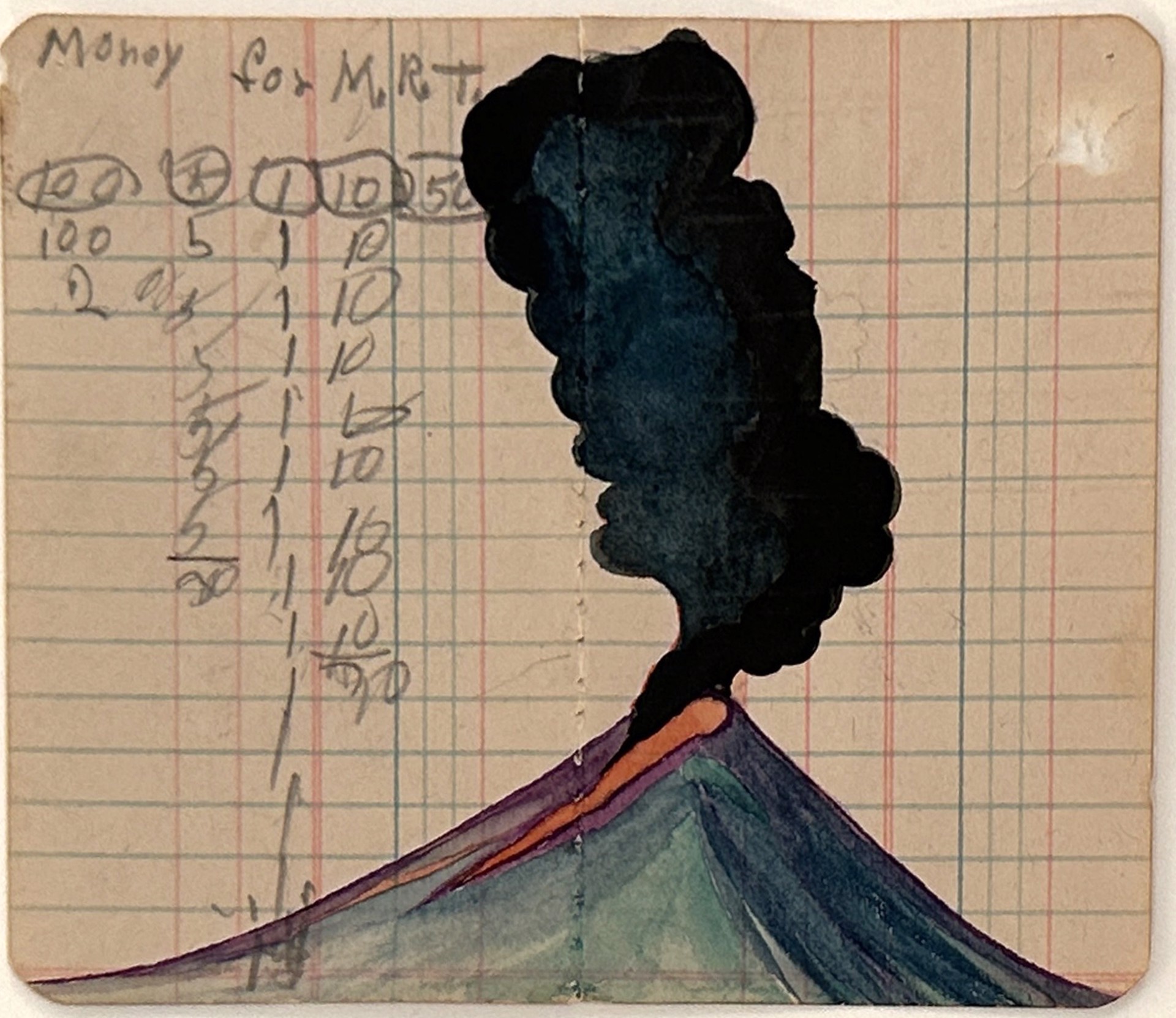 Untitled (volcano) by Matt Messinger - Works on Paper