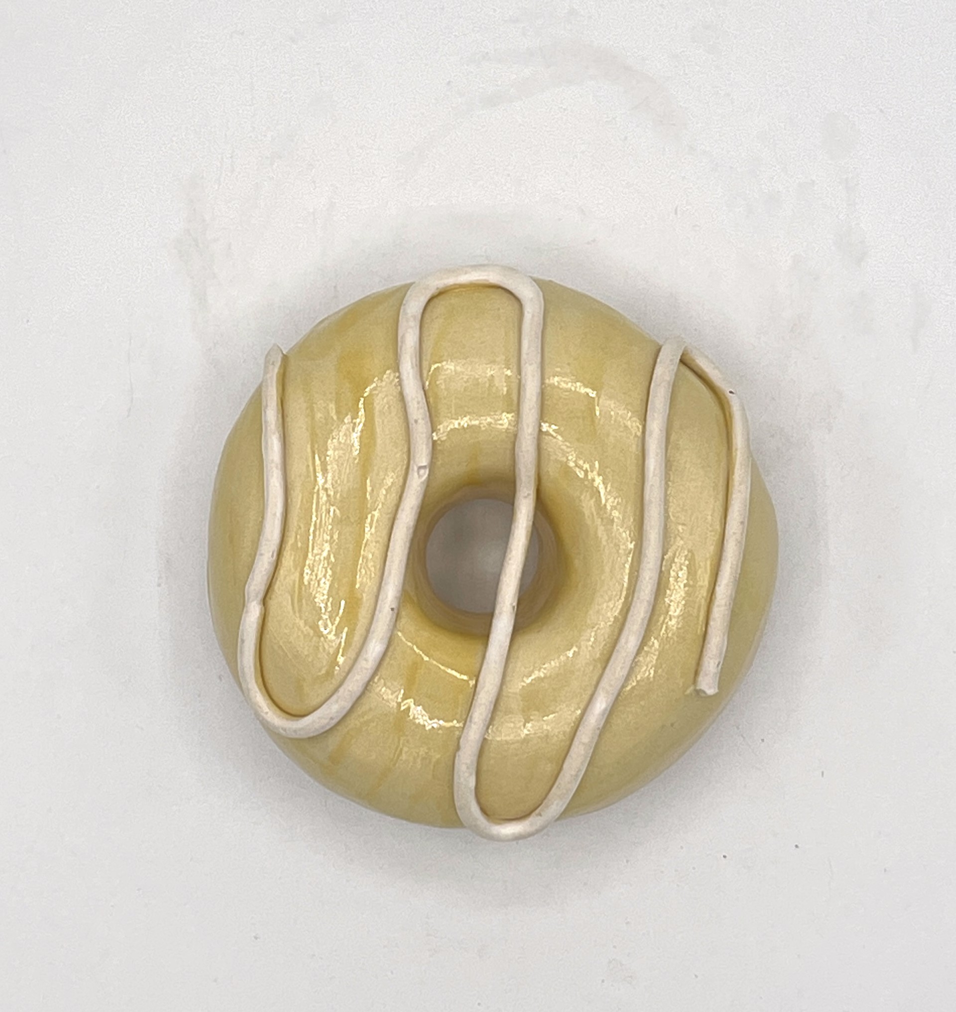 Vanilla Donut with Lemon Glaze by Liv Antonecchia