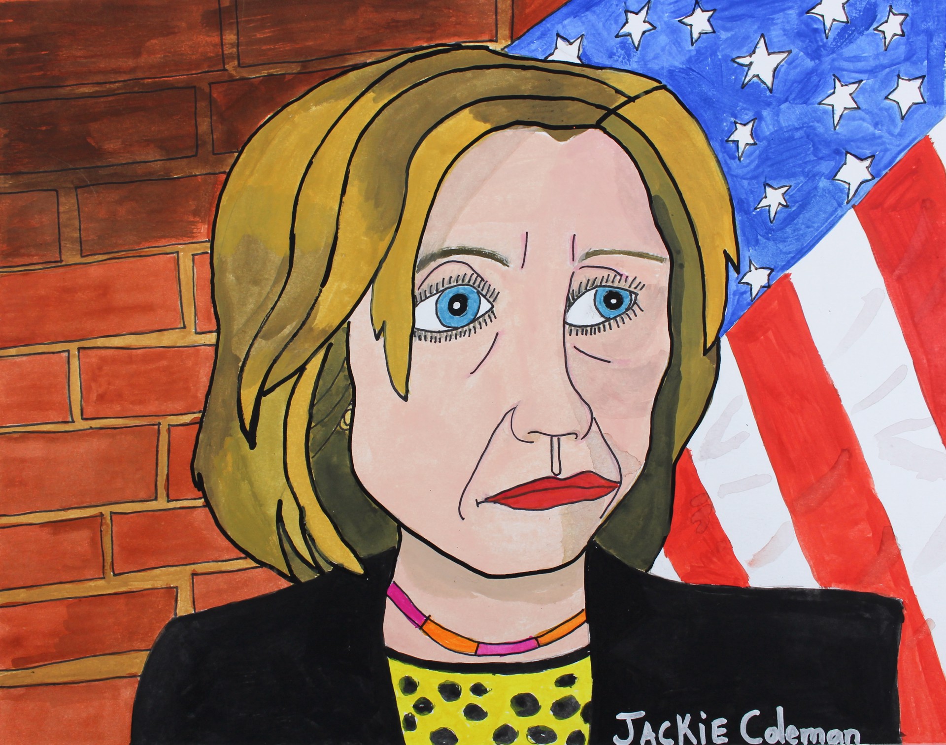 Hillary and the Flag by Jacqueline Coleman