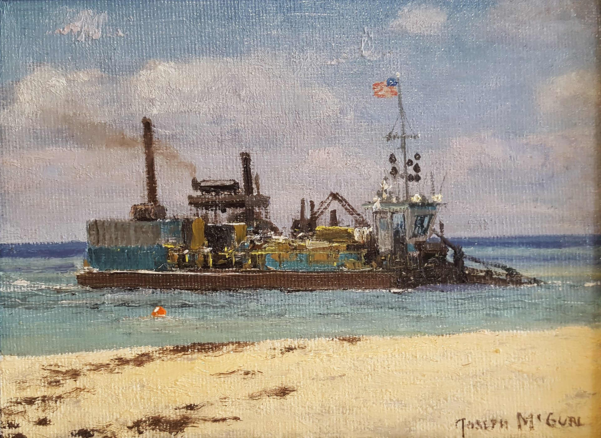 Coastal Dredger by Joseph McGurl