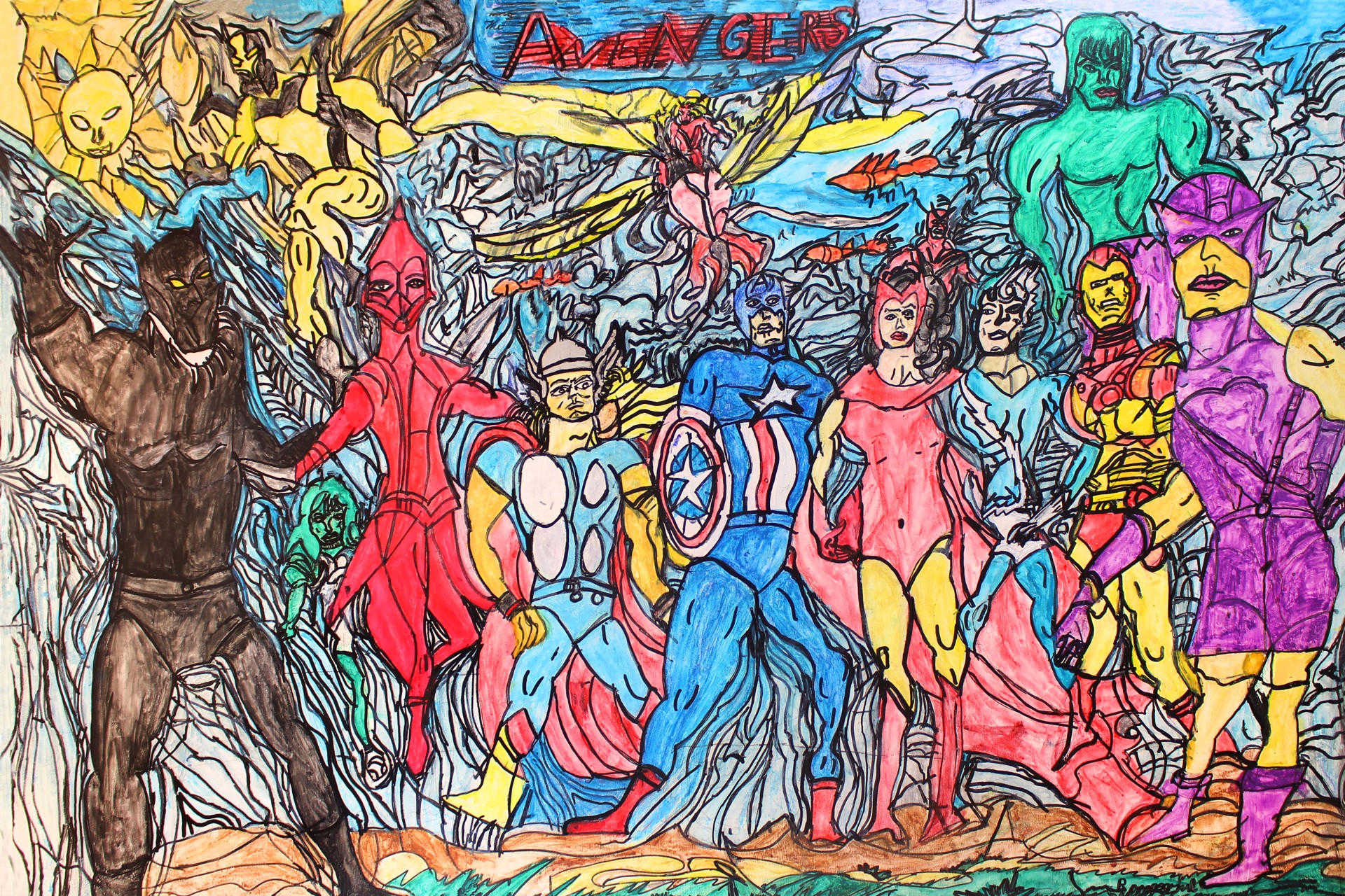 Avengers Episode by Raymond Lewis
