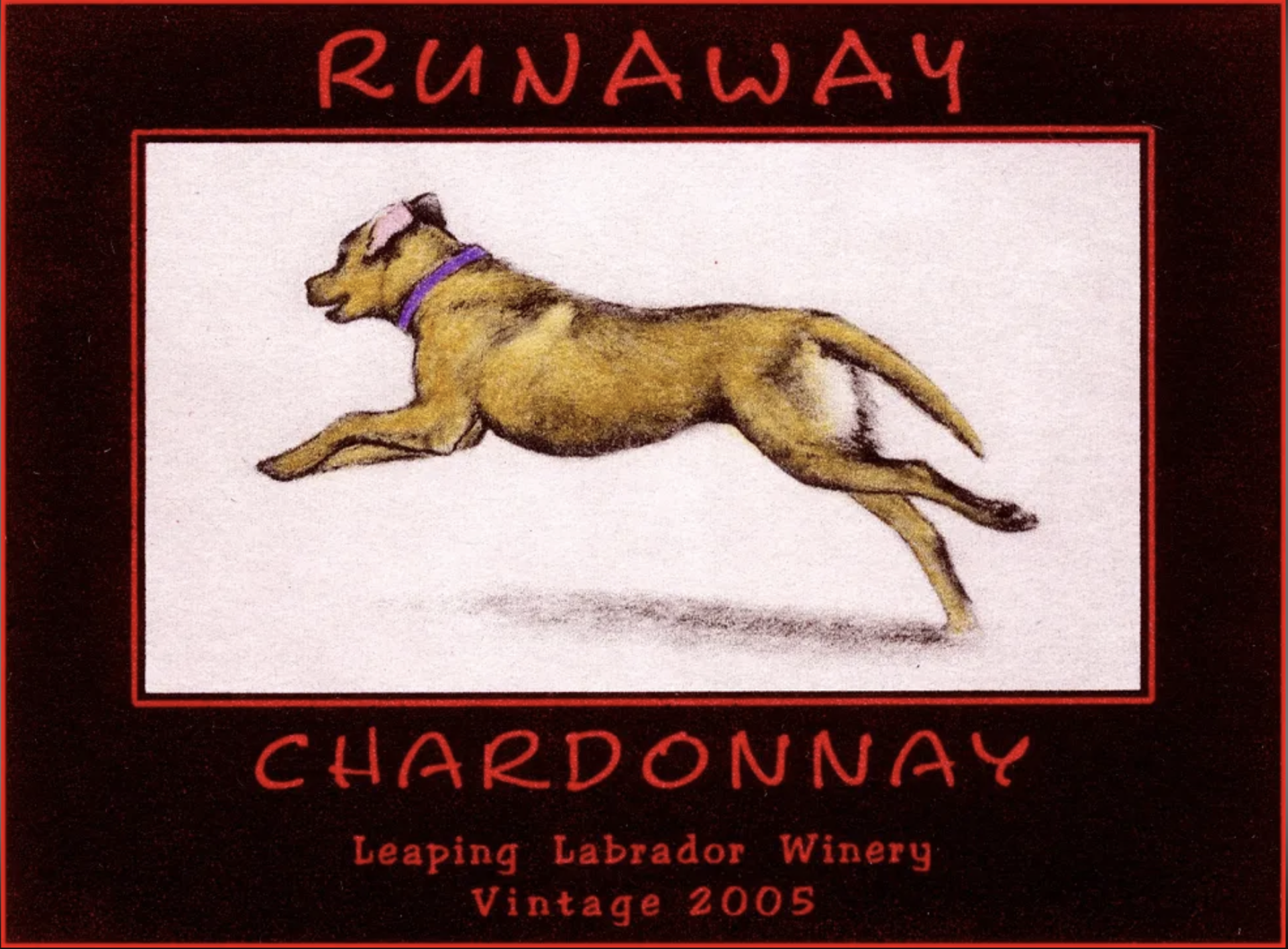 Runaway Chardonnay - unframed, #9/100 by Melanie Fain