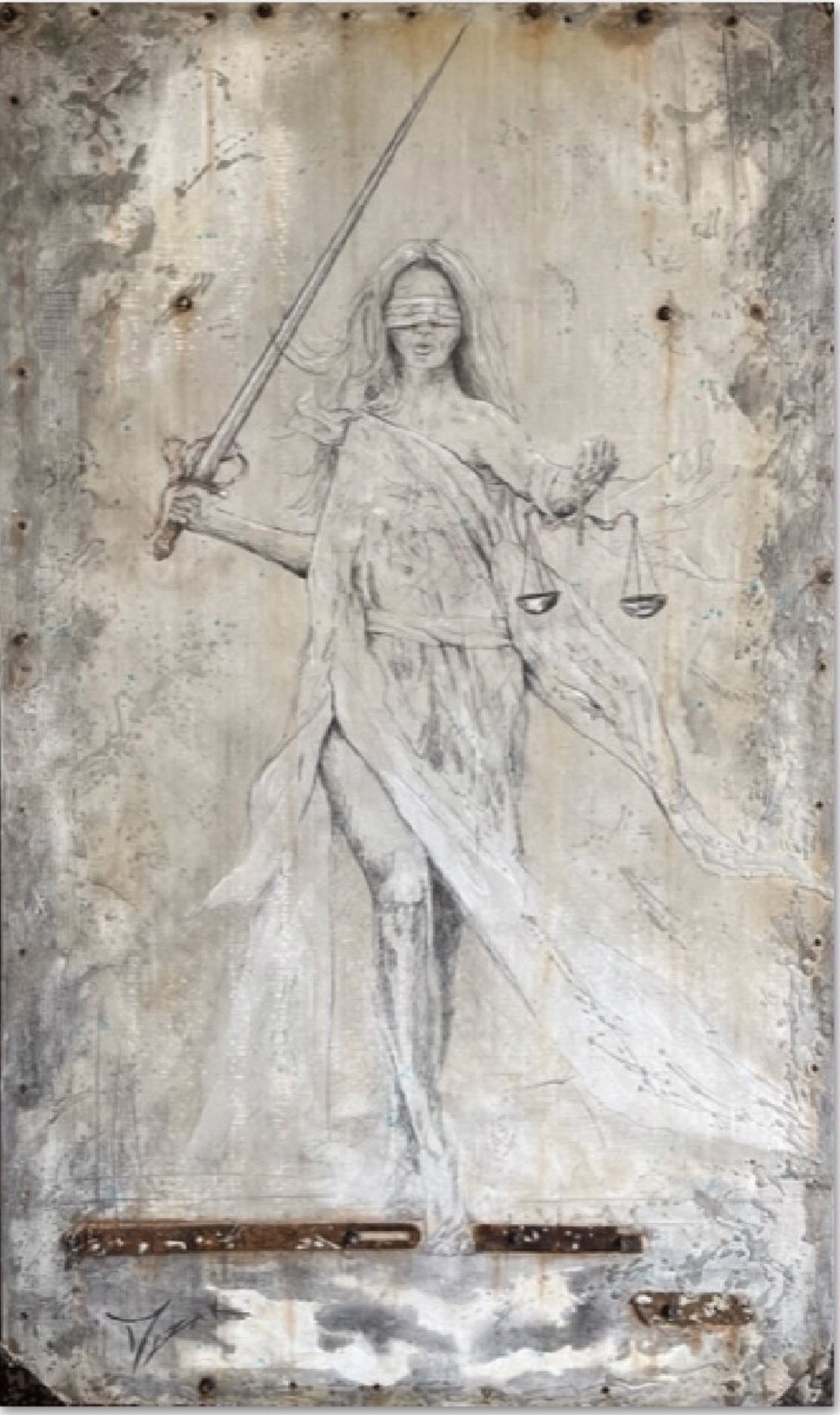 Lady Justice by Trevor Mezak