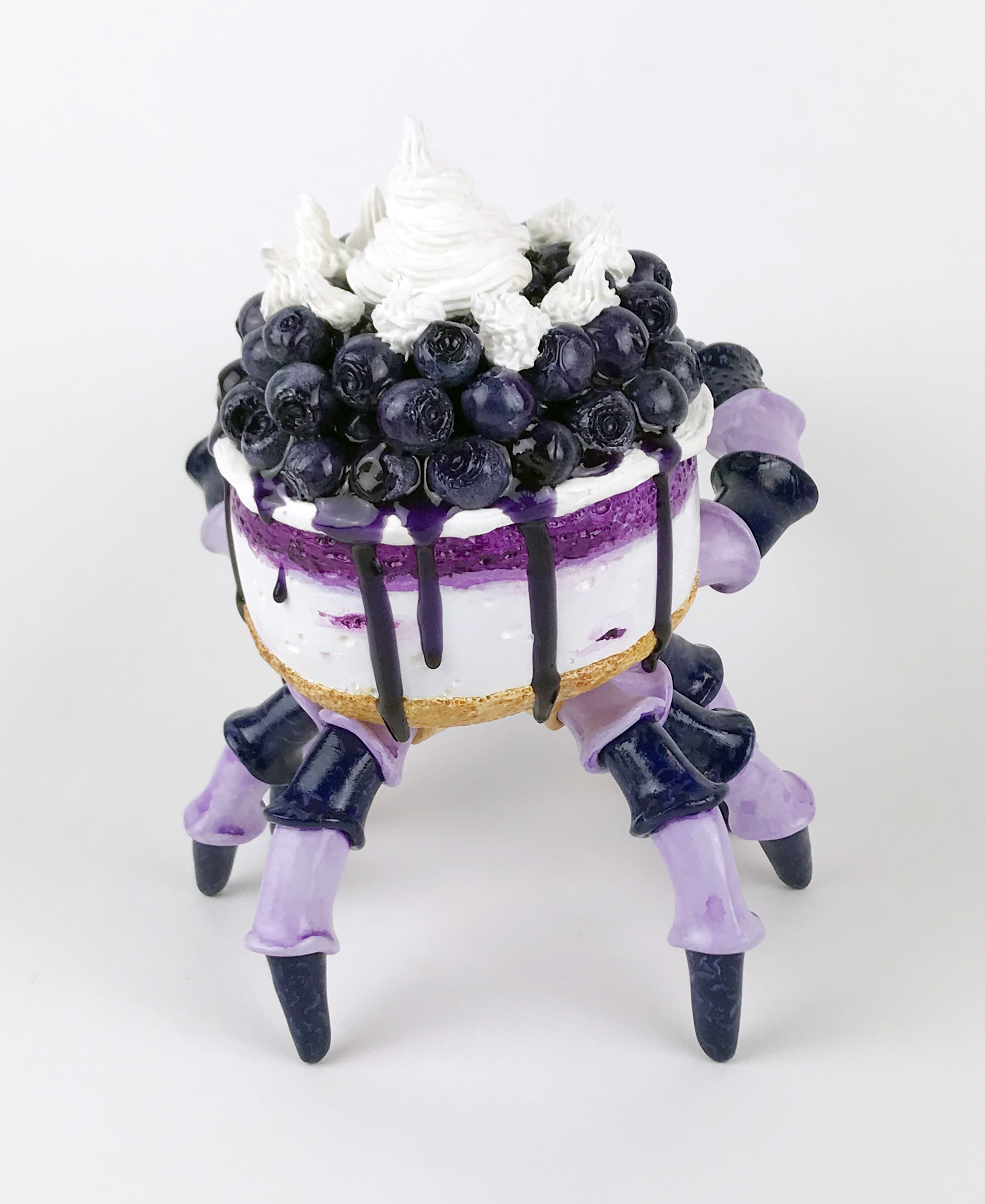 Blueberry Cheese Crabcake by Corina St. Martin